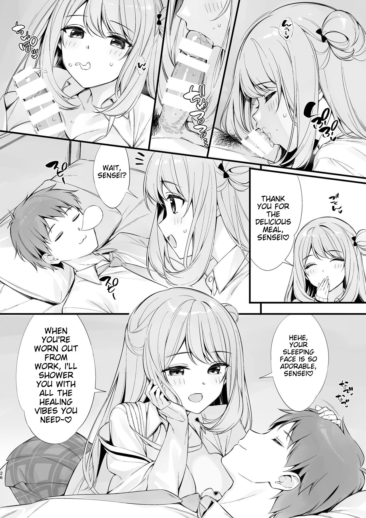 Sensei, Nechattan desu ka? Osocchattemo Ii desu ka? page 25