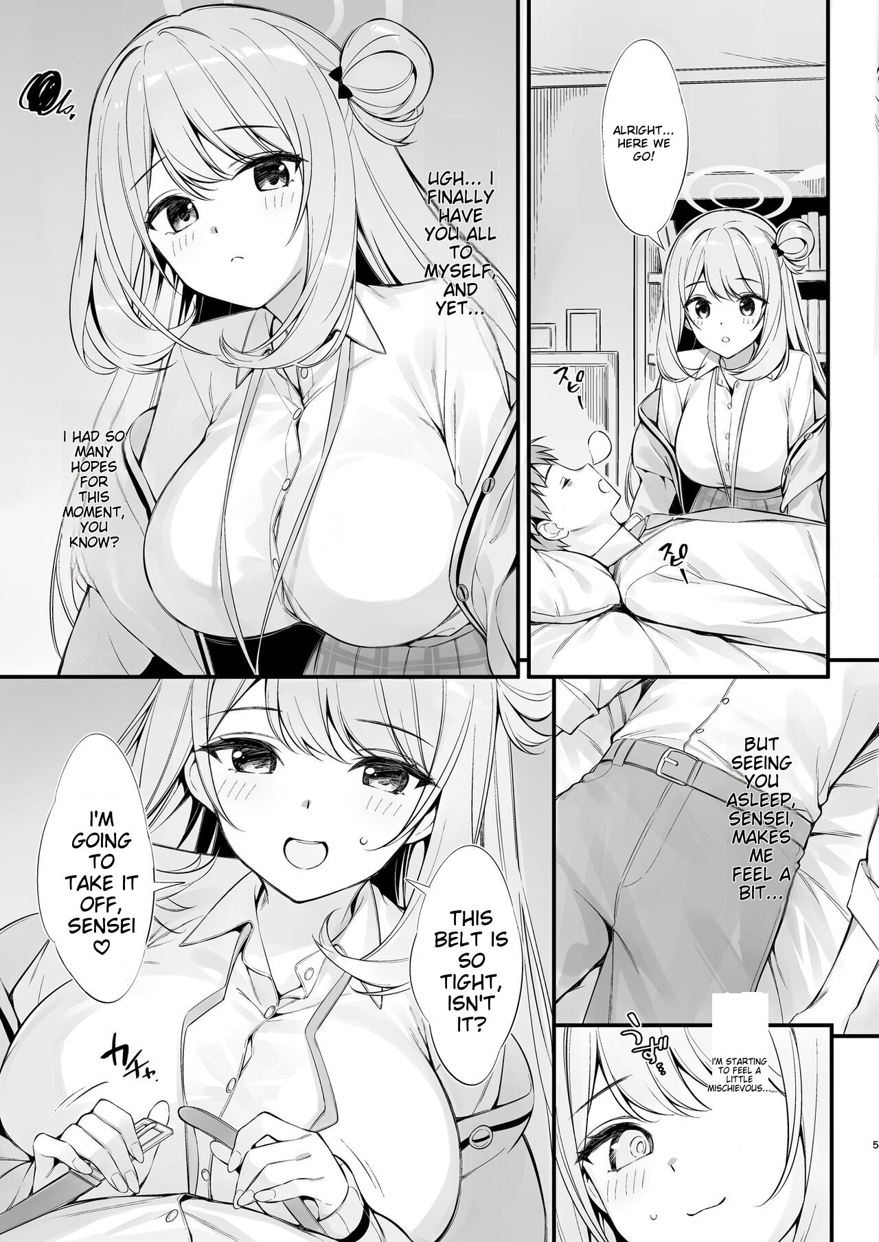 Sensei, Nechattan desu ka? Osocchattemo Ii desu ka? page 4