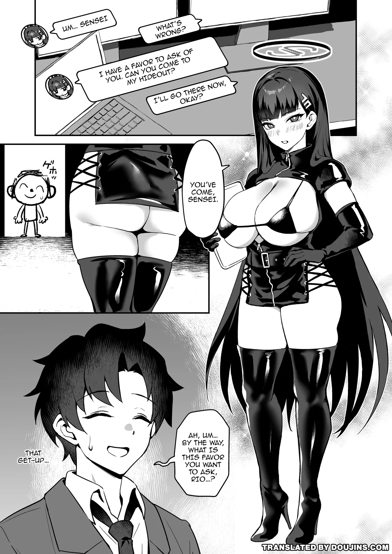 Sensei Onegai Watashi o Basshite Kudasai. - Sweet Discipline page 4