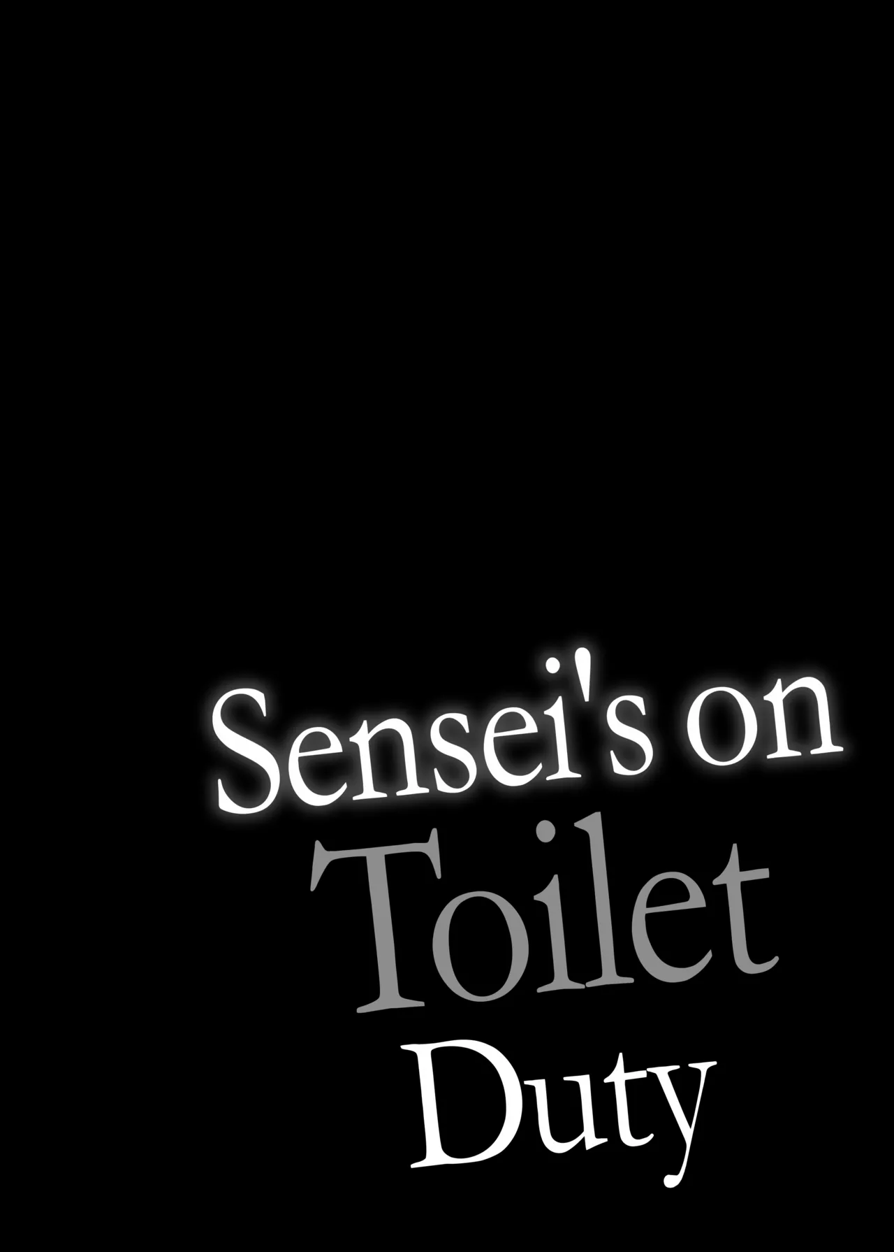 Sensei's on Toilet Duty page 26