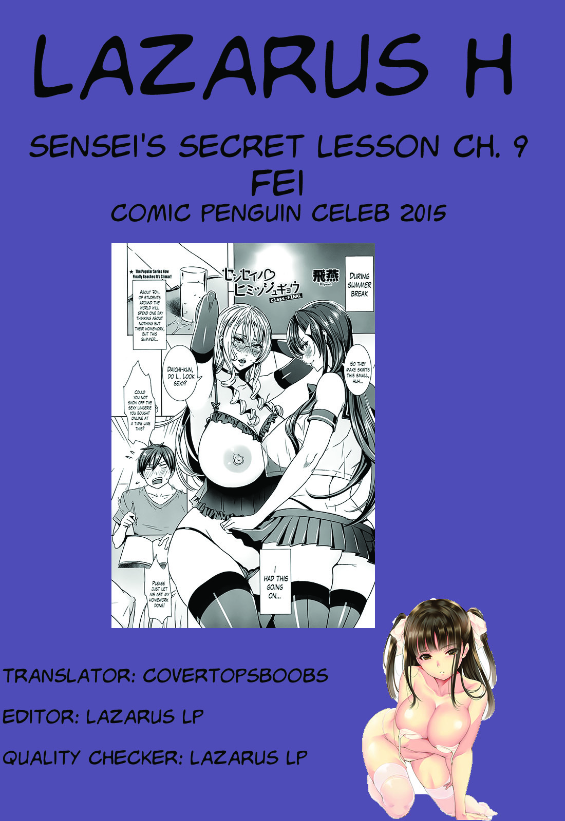 Sensei's Secret Lesson page 164