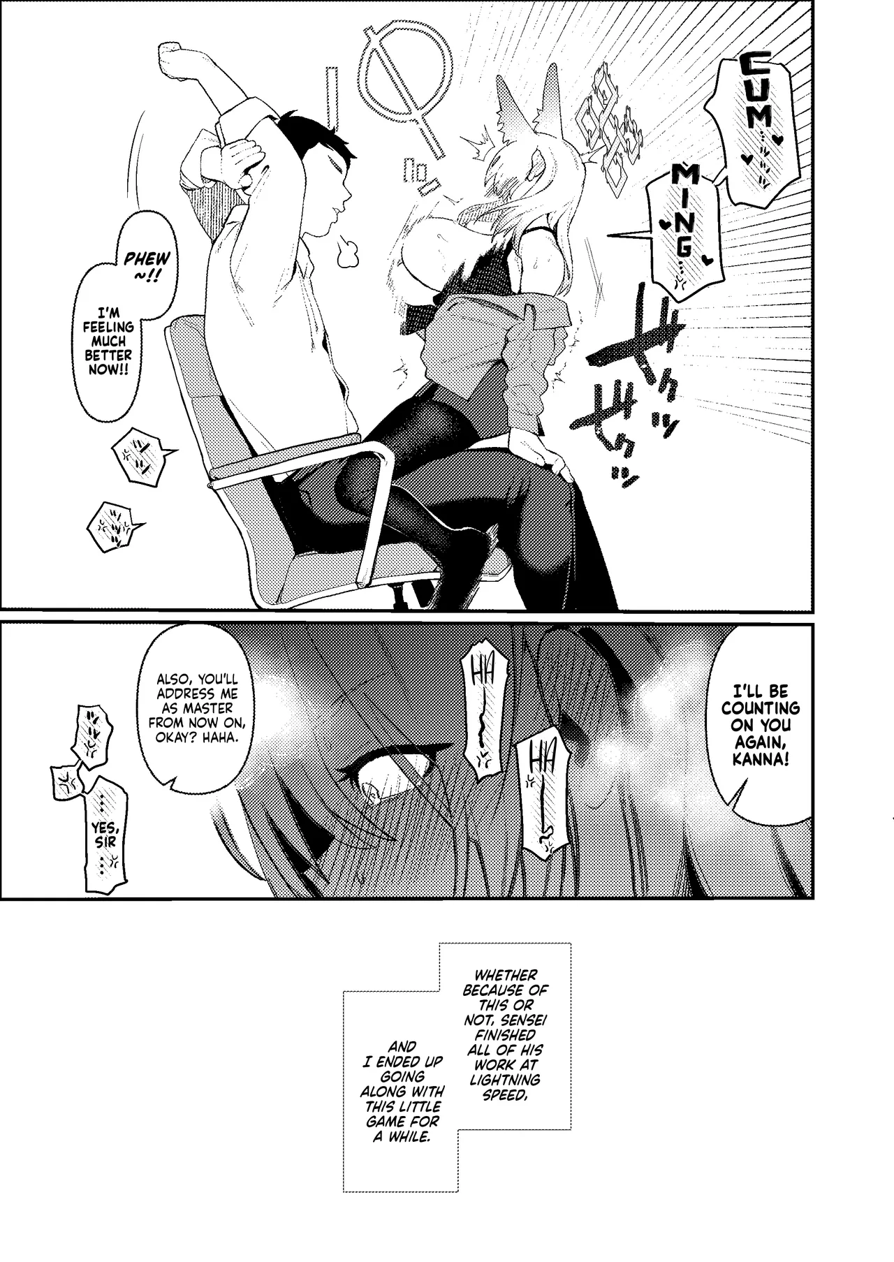 Sensei, The Hypnosis Isn't Working!! page 8