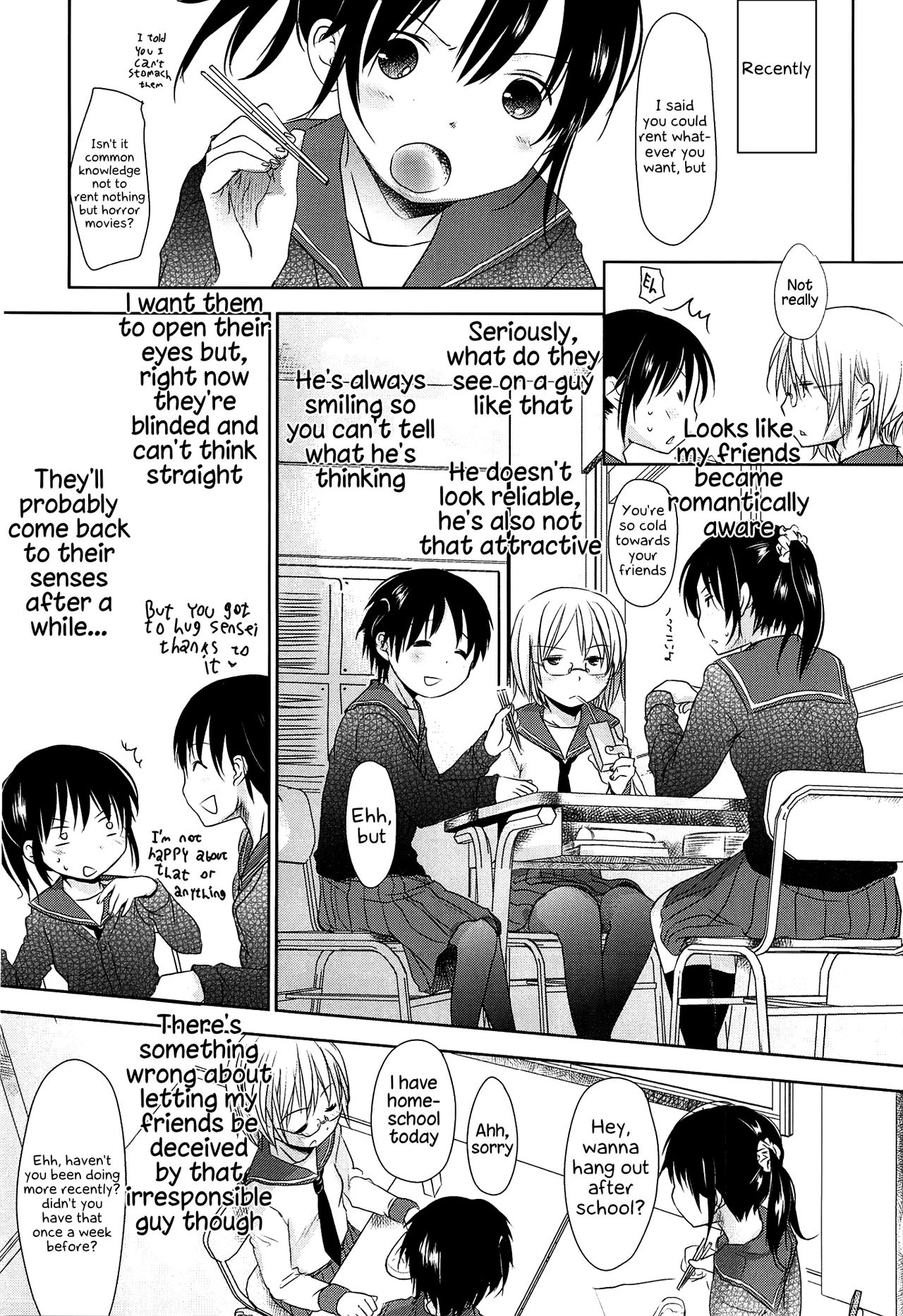 Sensei to, Watashi to. Ge page 142