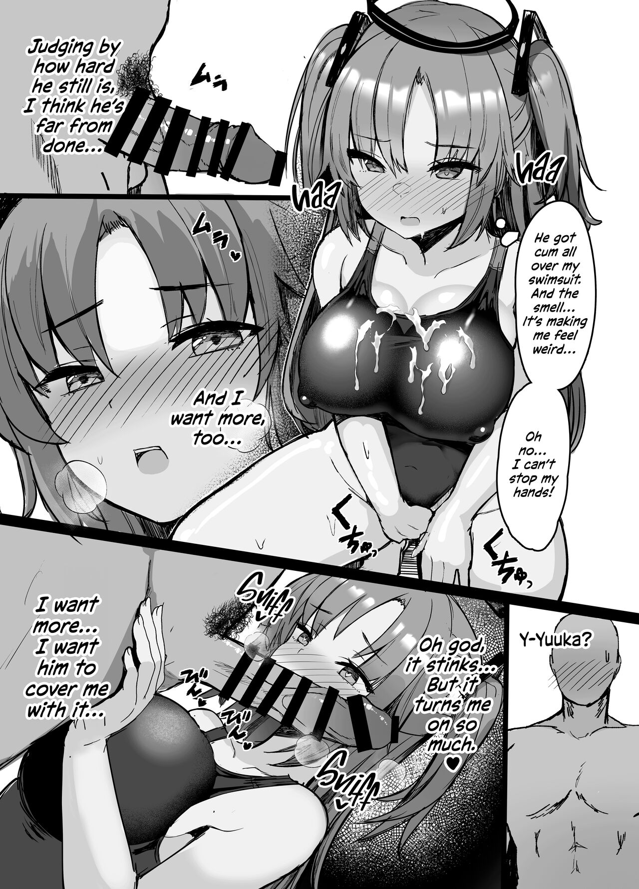 Sensei!! You're Too Horny! page 8