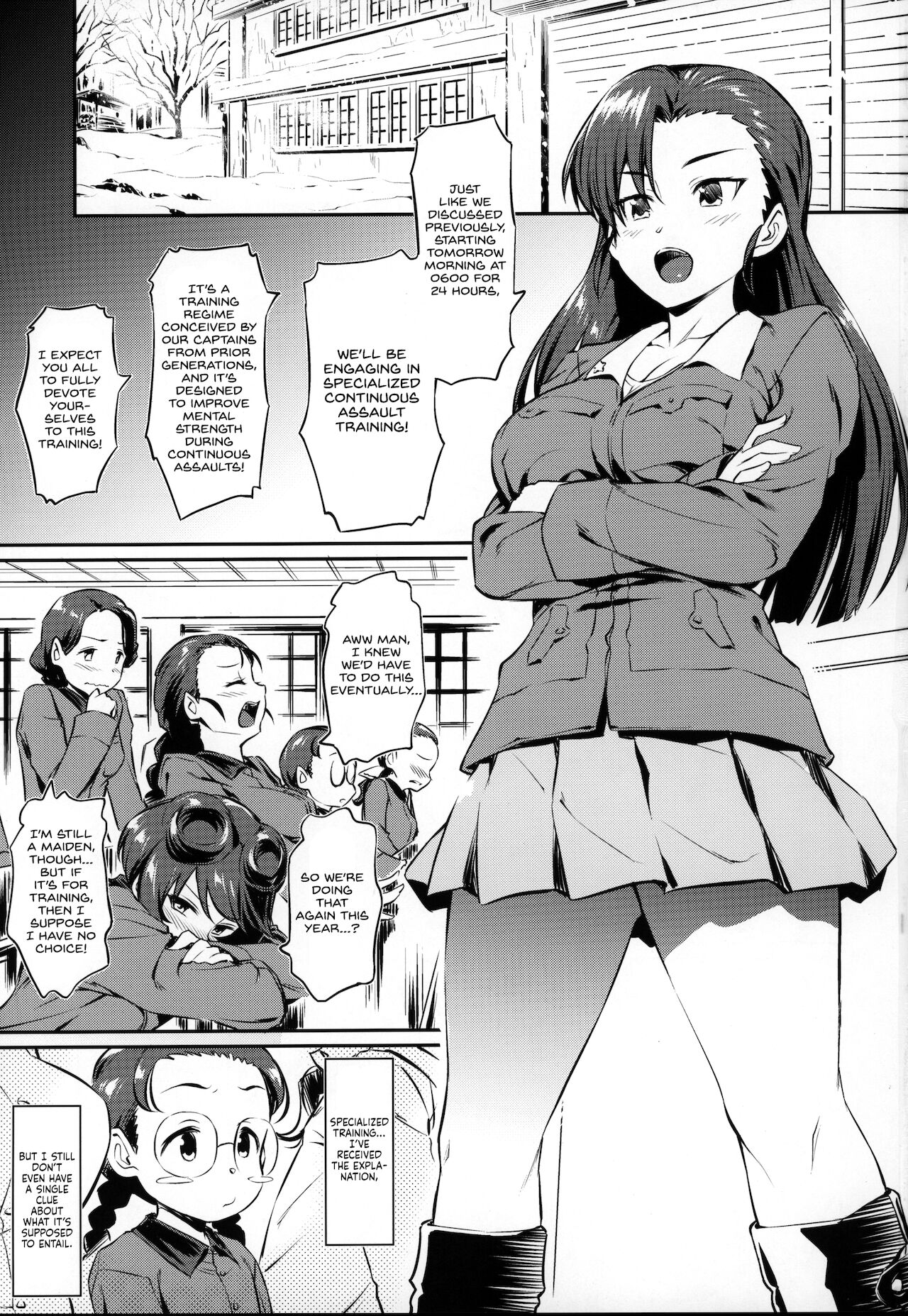 Senshadou no Uramichi Chihatan Gakuen page 2