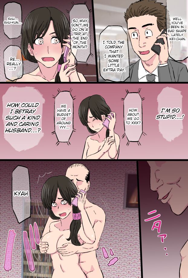 Senshokuzuma ~Jimi de Kyonyuu na Shufu ga Dosukebe Hihi Jijii no Iro ni Somaru made~ page 60