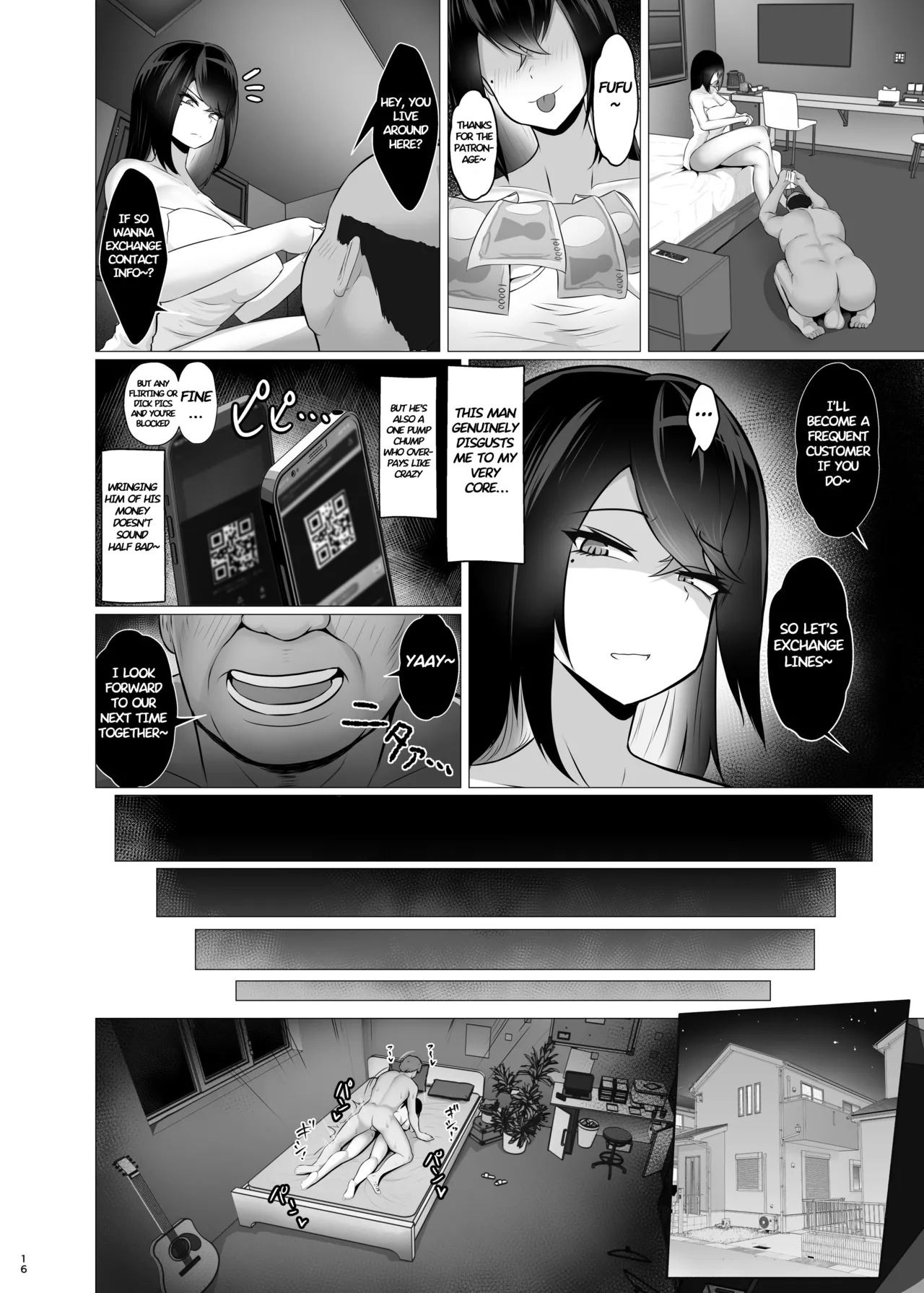 Sensory Deprivation X Sugar Daddy: Ha? As If I'd Feel Good, Dumbass! page 16