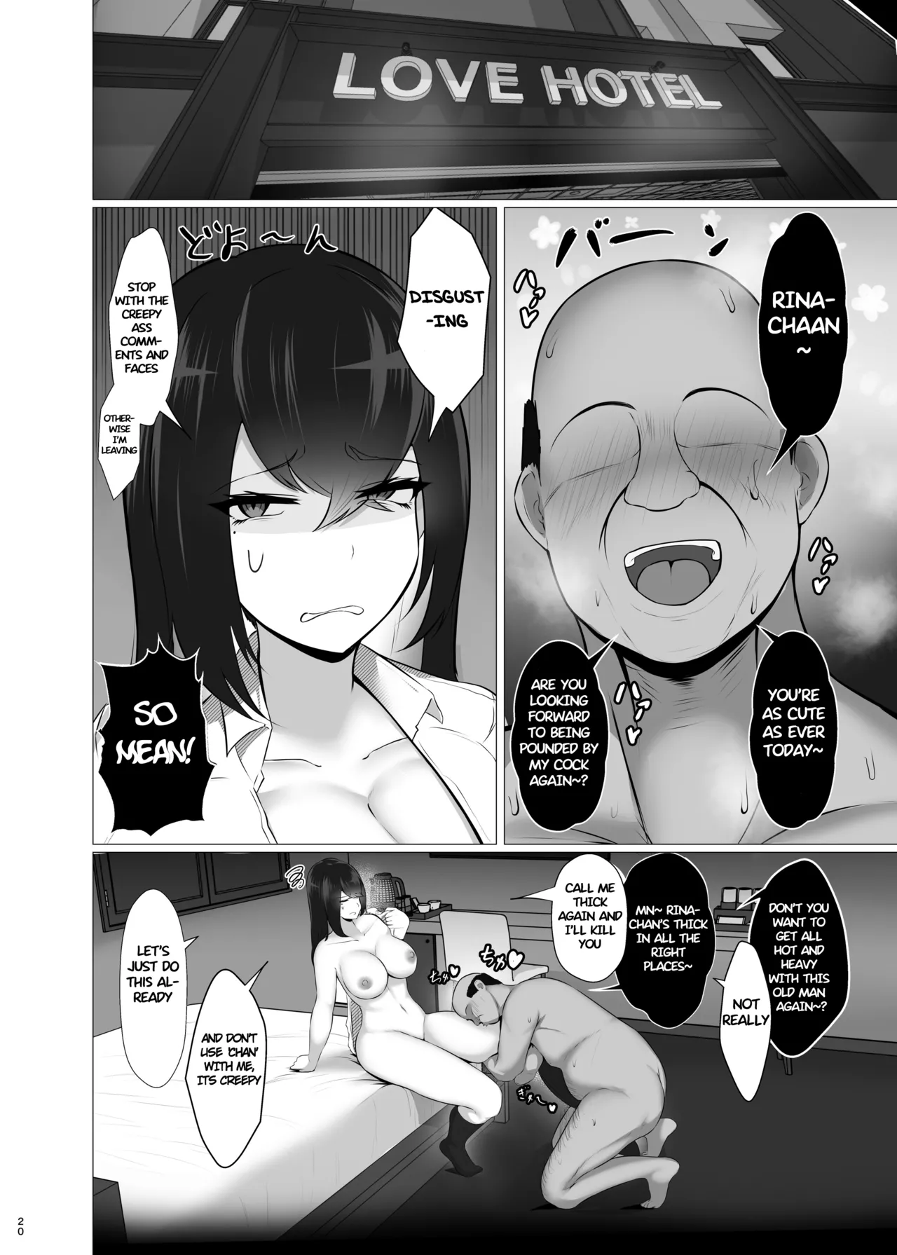 Sensory Deprivation X Sugar Daddy: Ha? As If I'd Feel Good, Dumbass! page 20