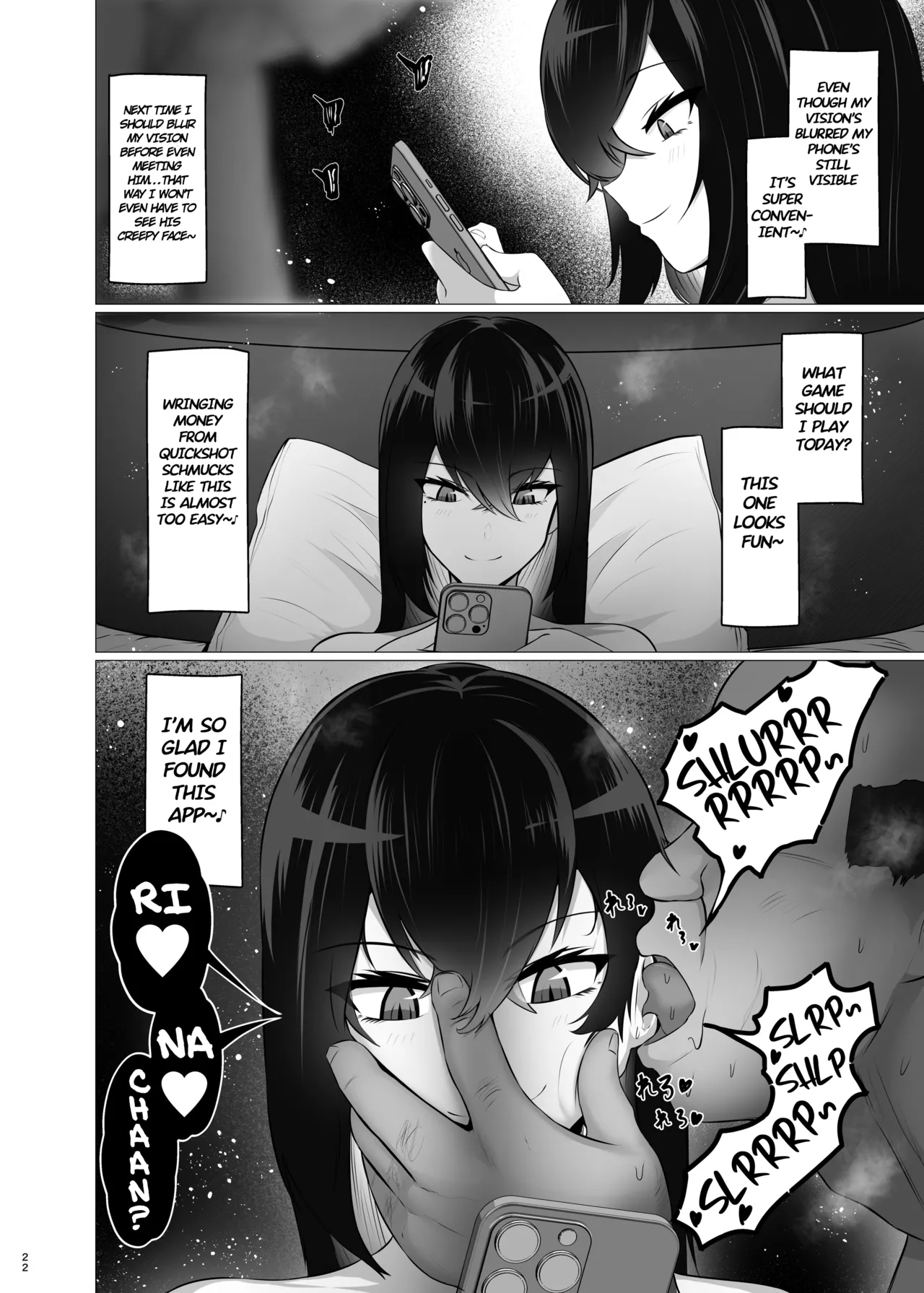 Sensory Deprivation X Sugar Daddy: Ha? As If I'd Feel Good, Dumbass! page 22