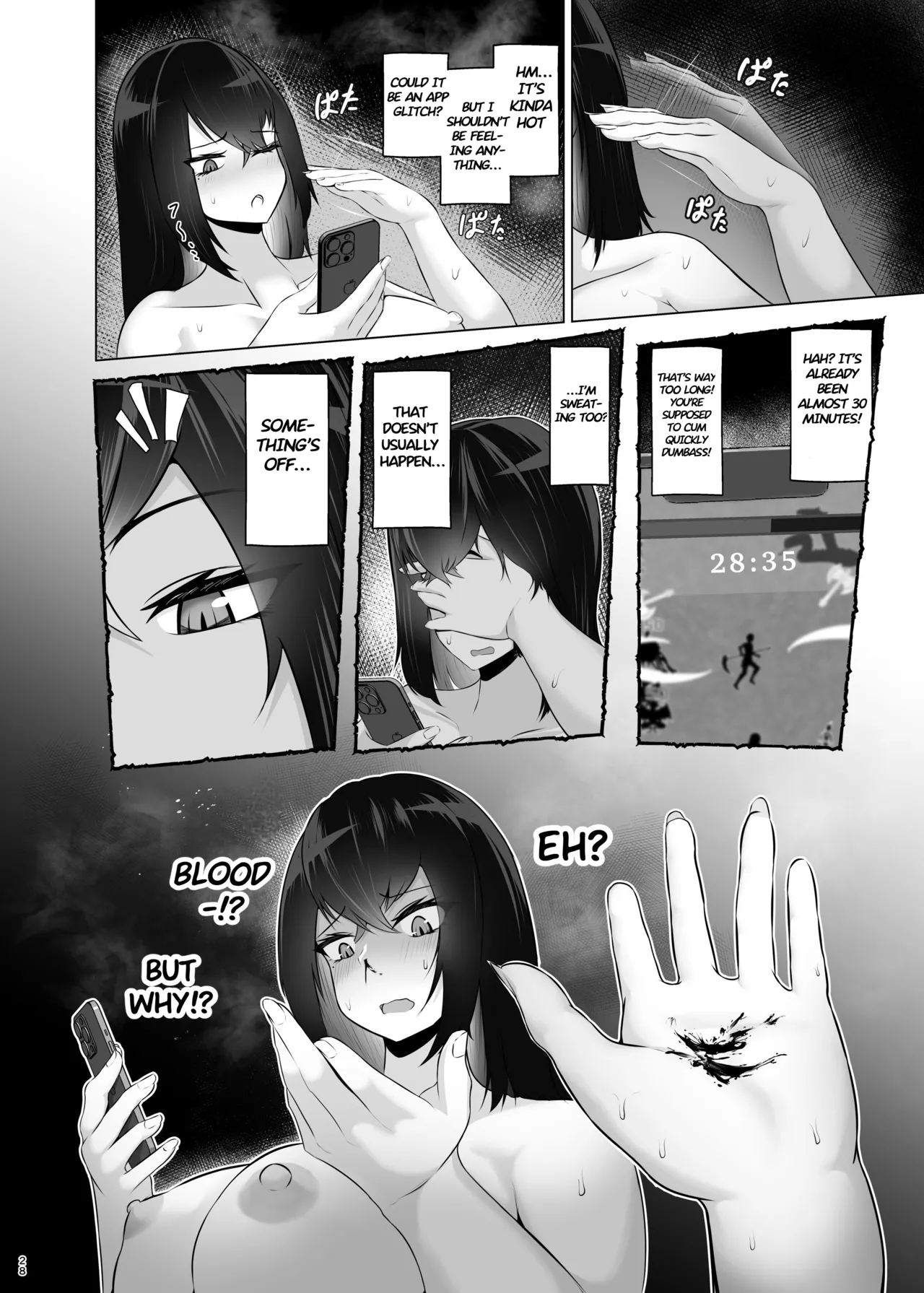 Sensory Deprivation X Sugar Daddy: Ha? As If I'd Feel Good, Dumbass! page 28