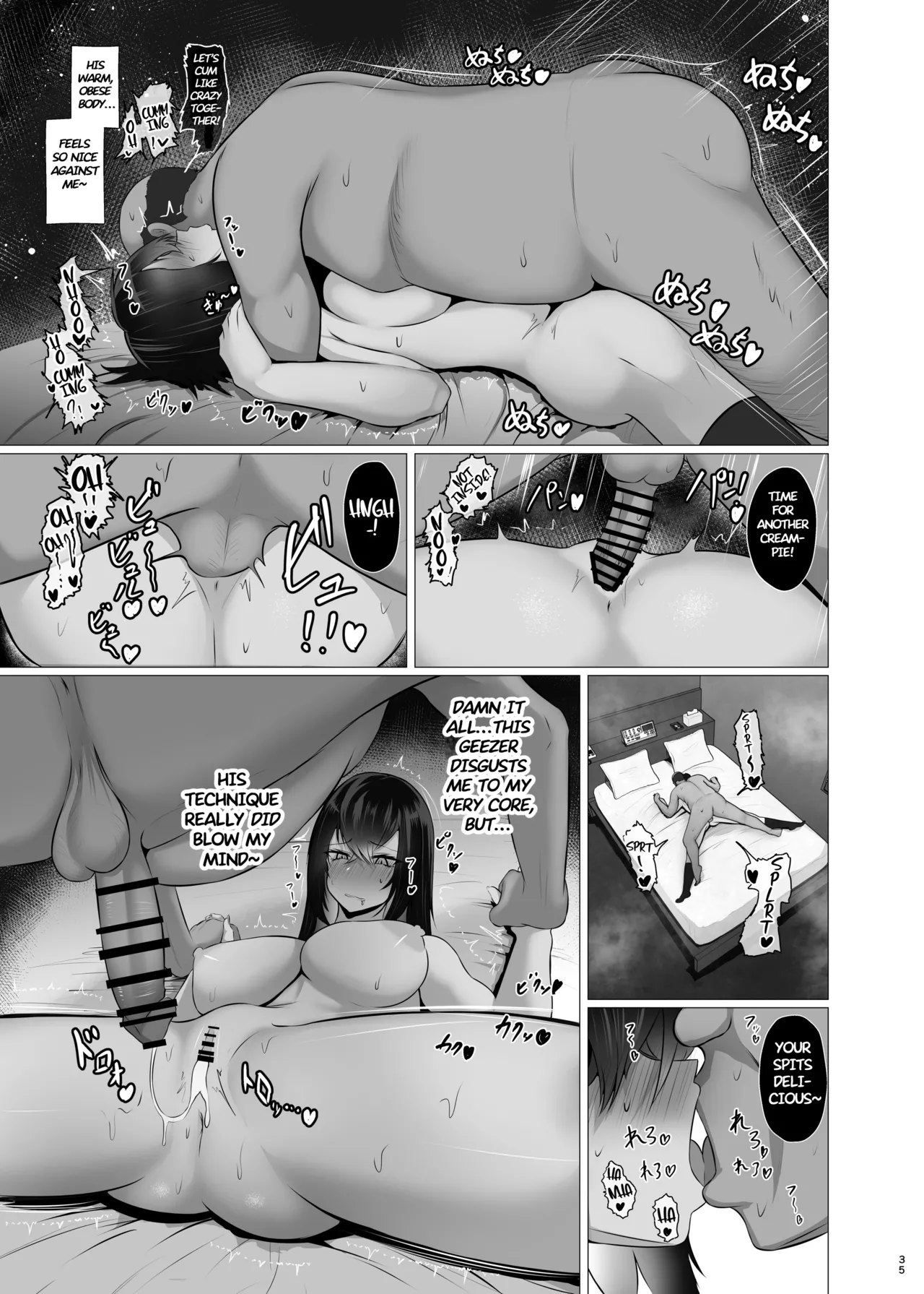 Sensory Deprivation X Sugar Daddy: Ha? As If I'd Feel Good, Dumbass! page 35