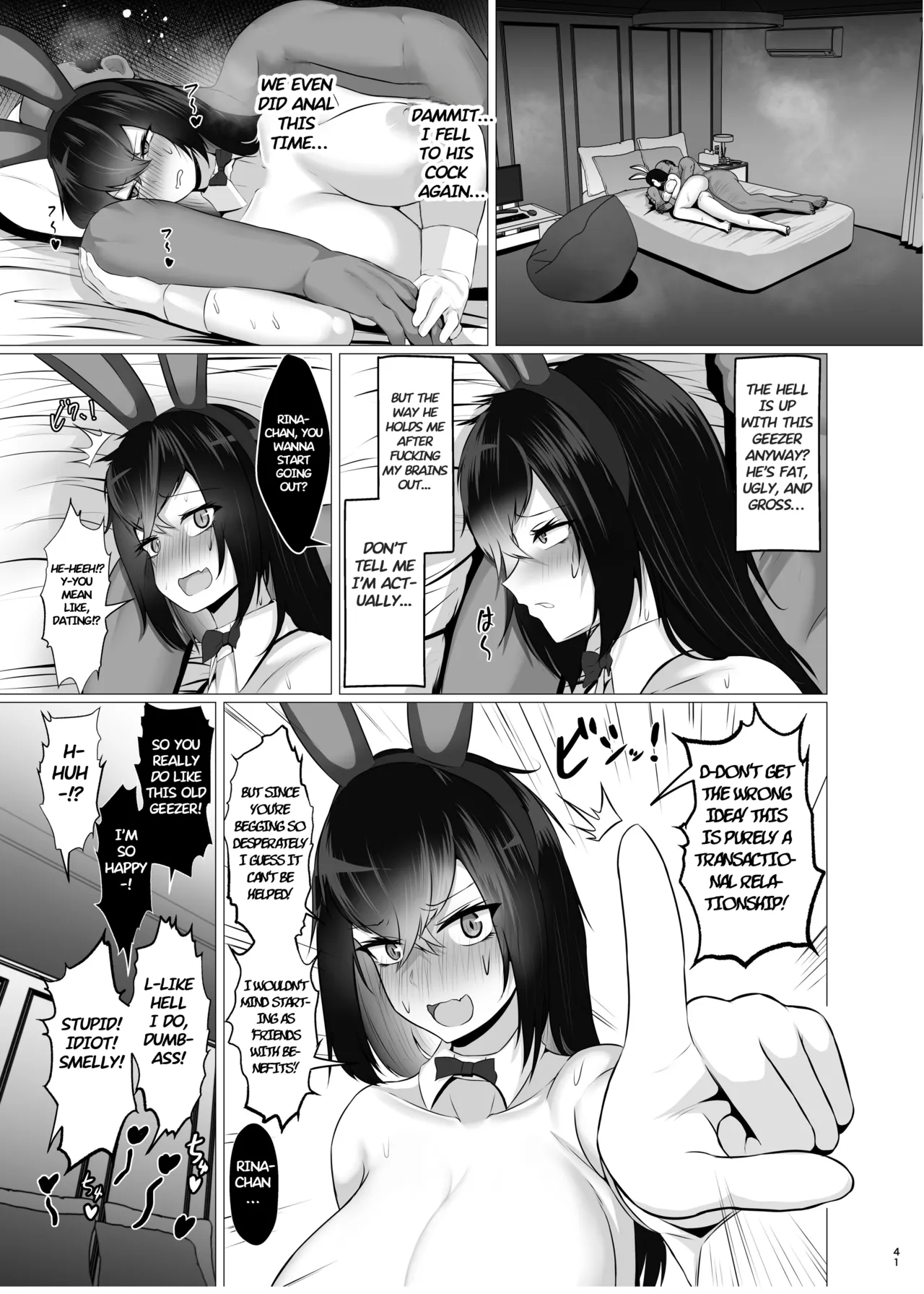 Sensory Deprivation X Sugar Daddy: Ha? As If I'd Feel Good, Dumbass! page 41