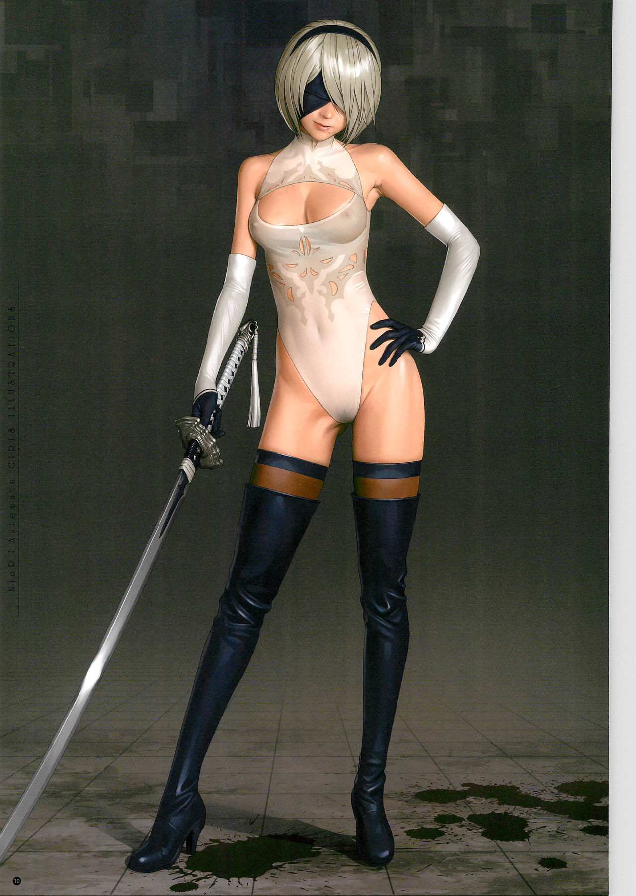 SENSUAL Vol.14 NieR：Automata GIRLS ILLUSTRATIONS 1 page 12