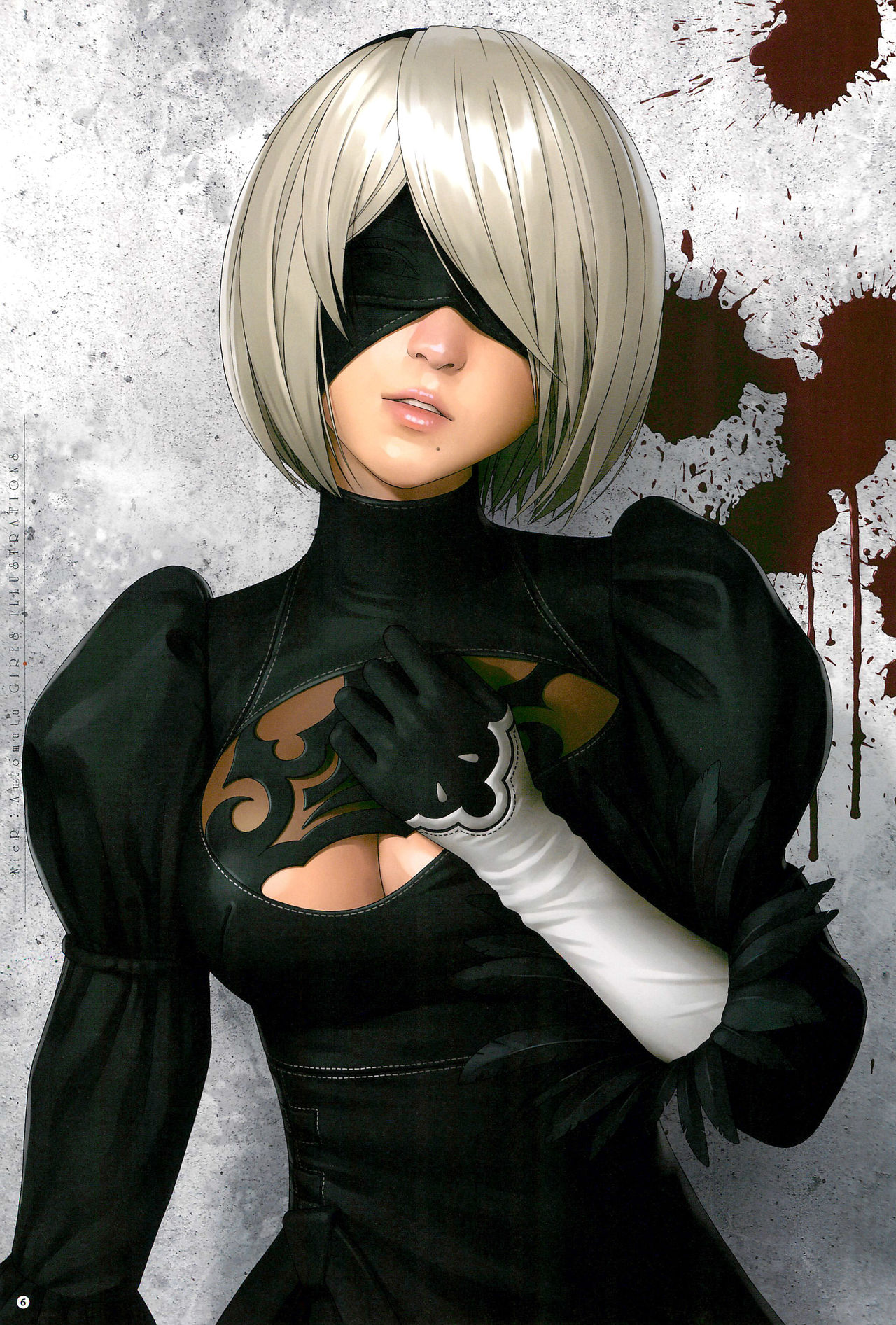 SENSUAL Vol.14 NieR：Automata GIRLS ILLUSTRATIONS 1 page 8