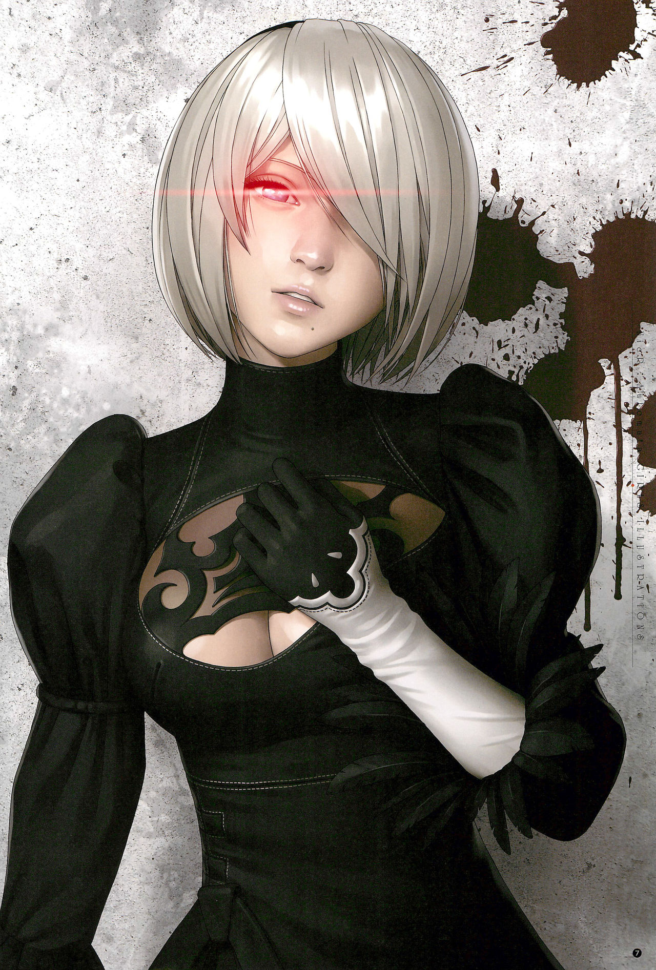 SENSUAL Vol.14 NieR：Automata GIRLS ILLUSTRATIONS 1 page 9