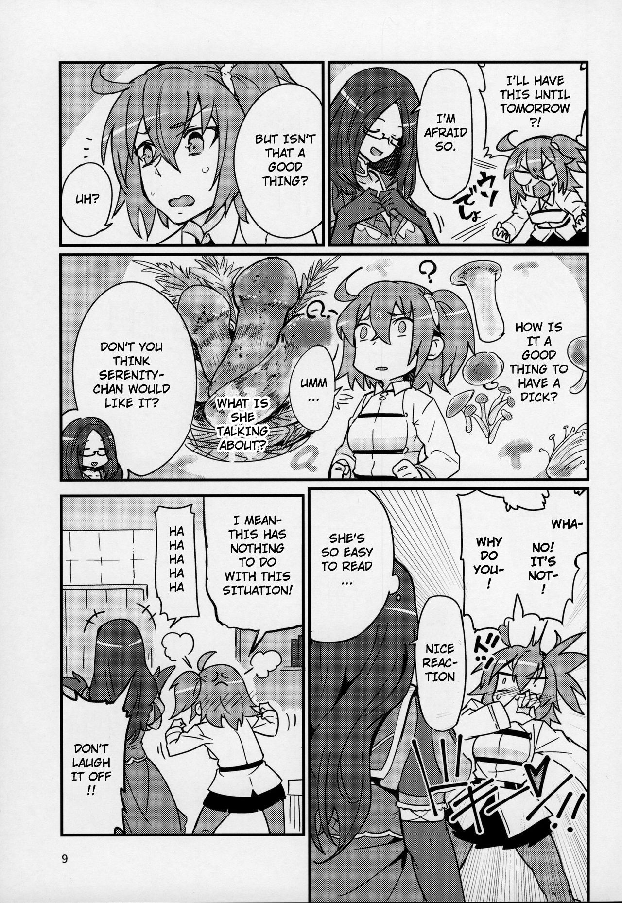 Serenity-chan wants to be touched page 8
