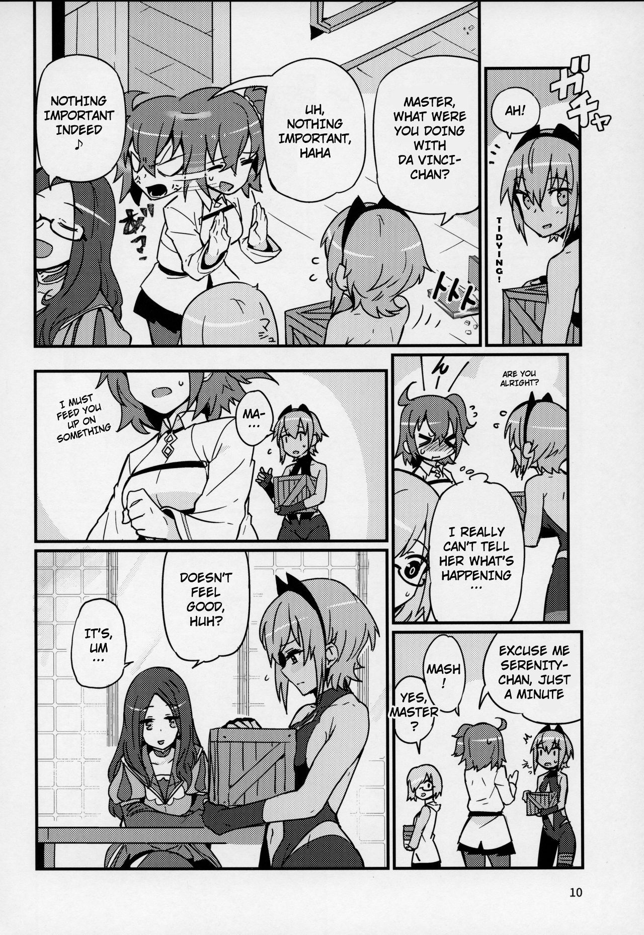 Serenity-chan wants to be touched page 9