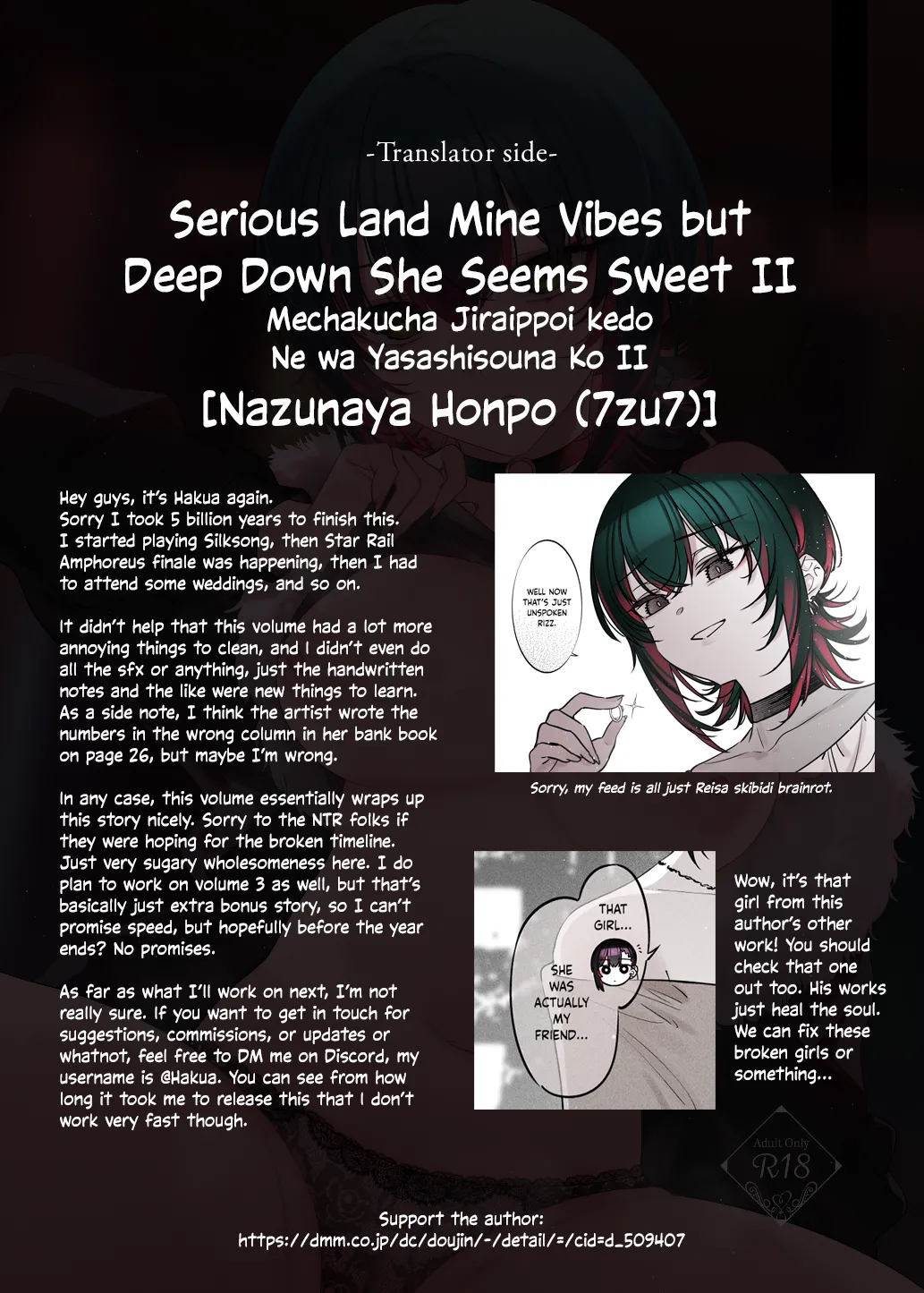 Serious Land Mine Vibes but Deep Down She Seems Sweet 2 page 57