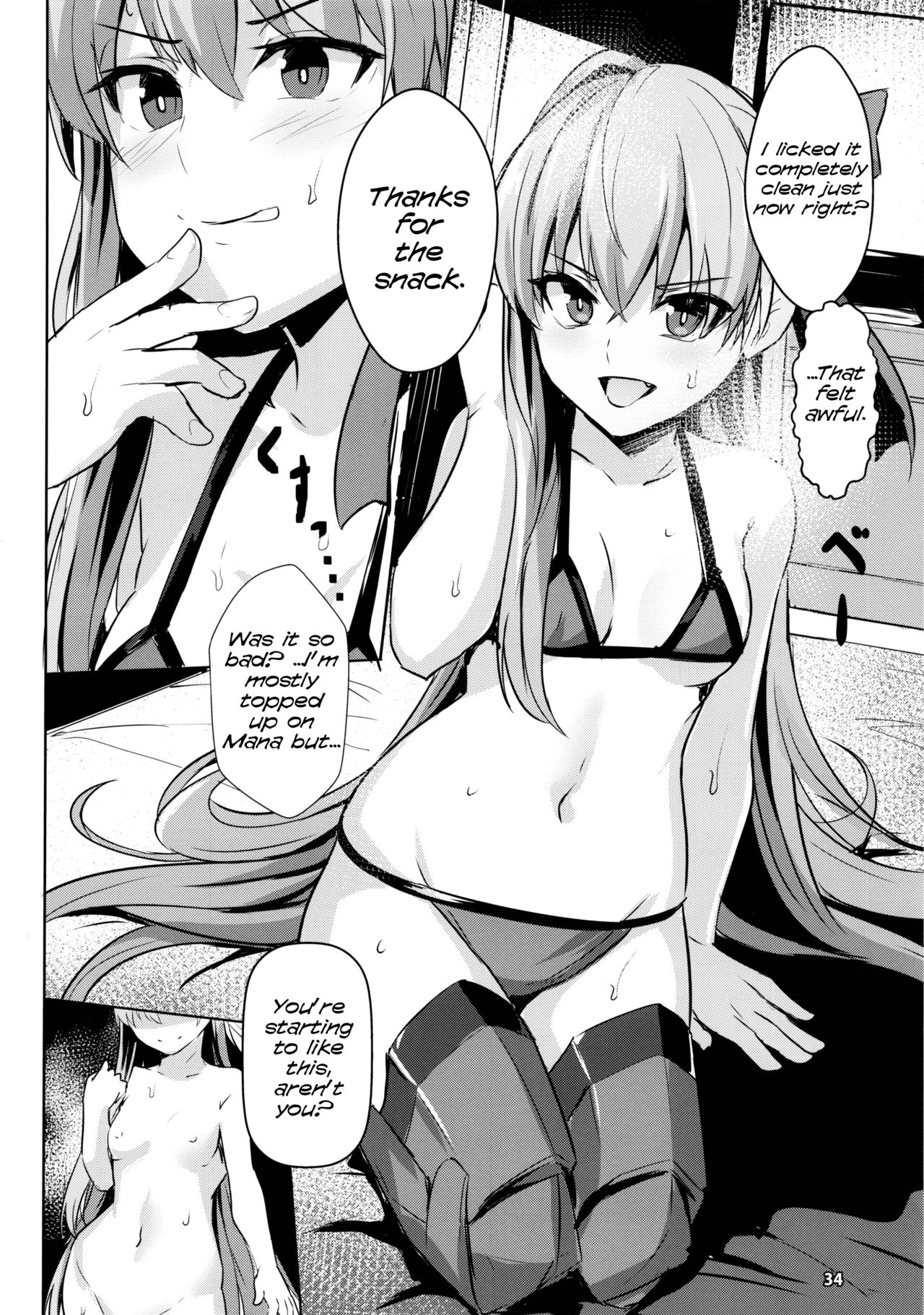 Servant Fanbook in case of Meltryllis page 35