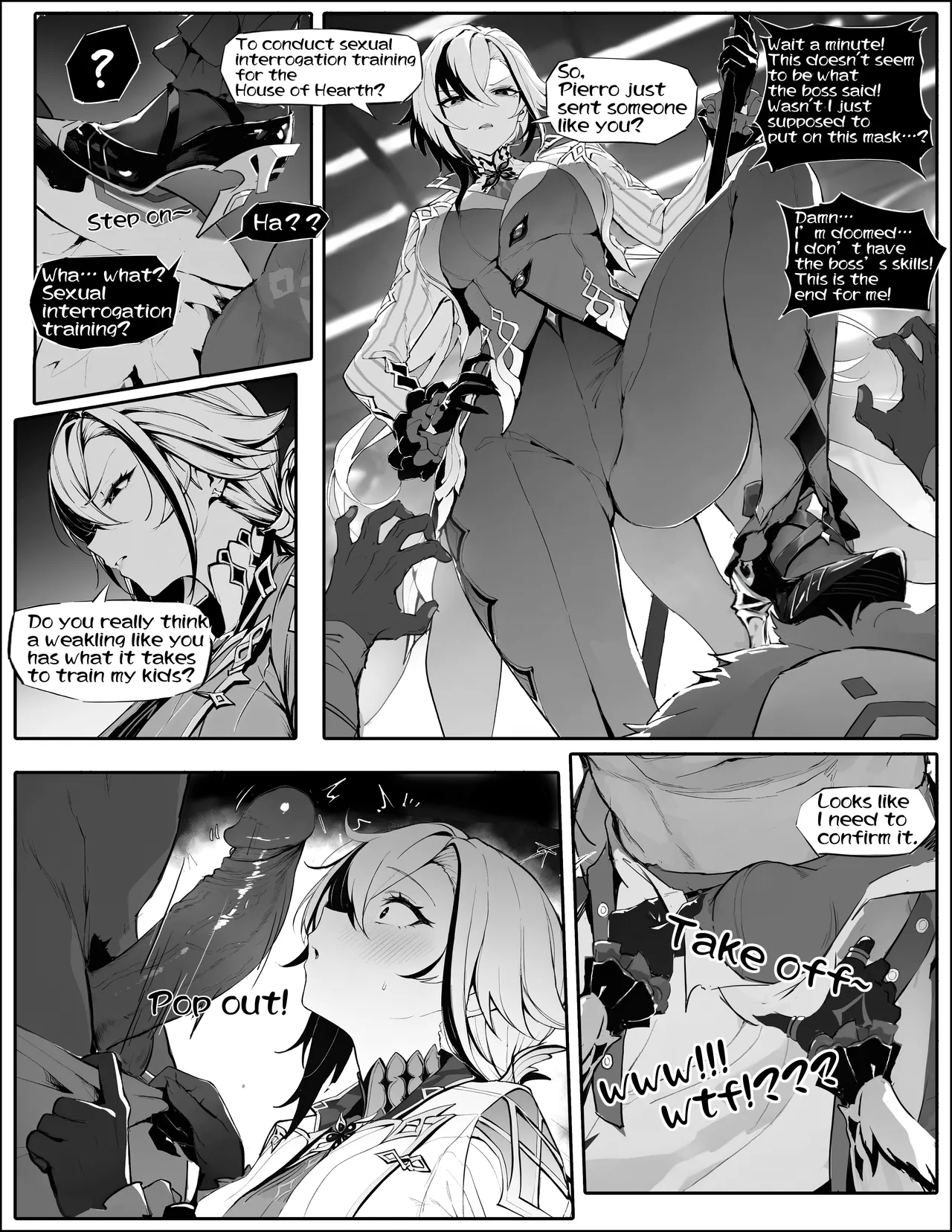 Servant-sama no Seiteki Goumon Choukyou page 3
