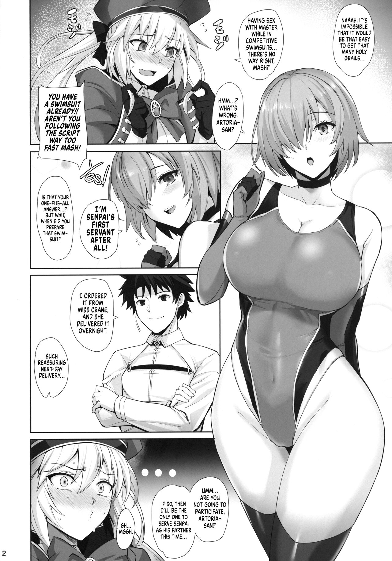 Servants With The Swimsuit Trait 2 page 4