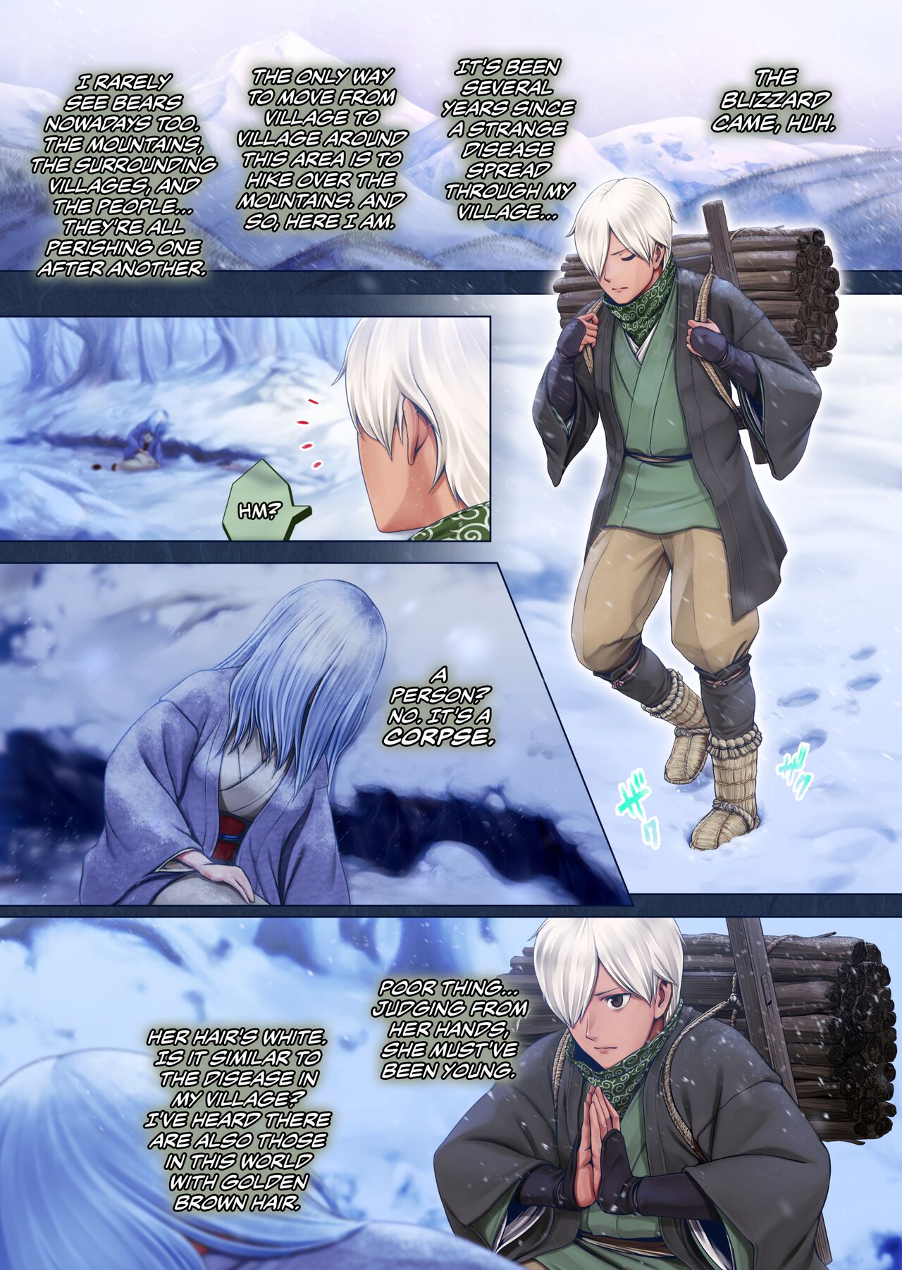 Setsu, the Yuki-onna of the Night ~Warm Her Up Lest She Freeze~ page 3