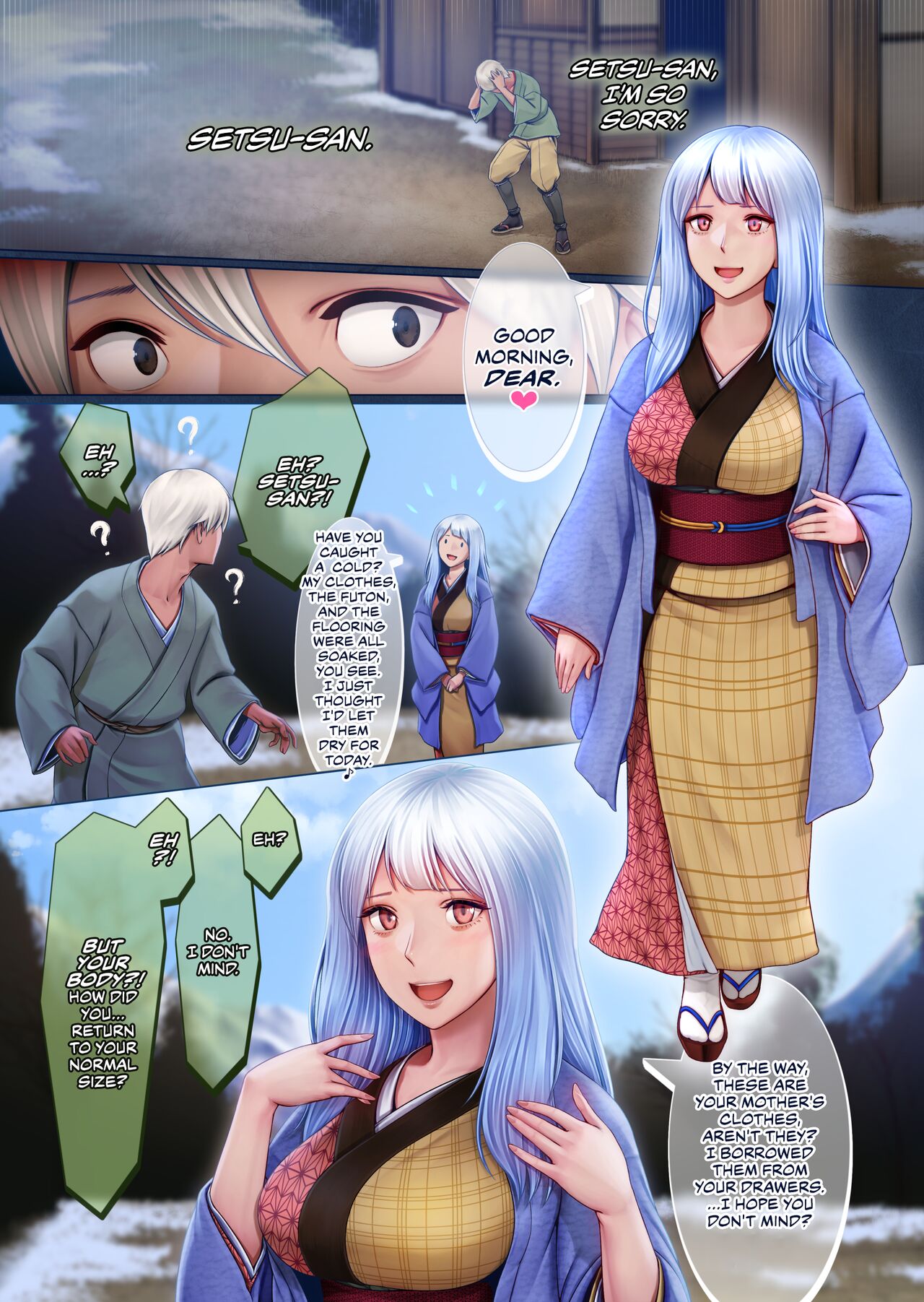 Setsu, the Yuki-onna of the Night ~Warm Her Up Lest She Freeze~ page 36
