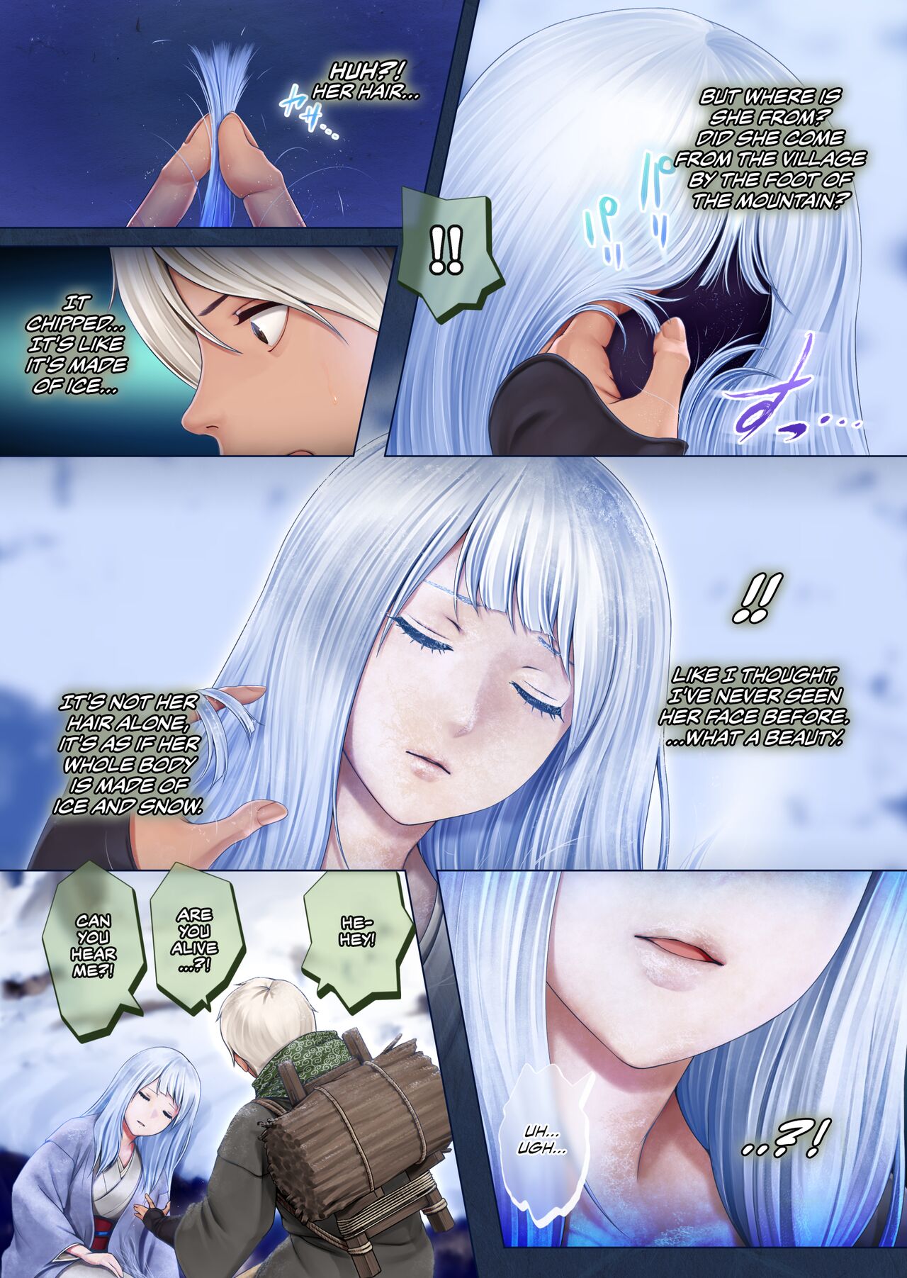 Setsu, the Yuki-onna of the Night ~Warm Her Up Lest She Freeze~ page 4