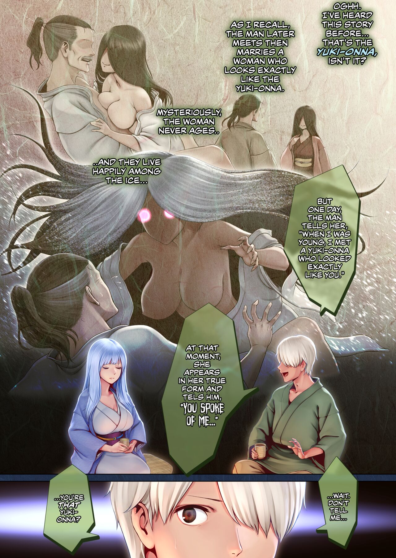Setsu, the Yuki-onna of the Night ~Warm Her Up Lest She Freeze~ page 7