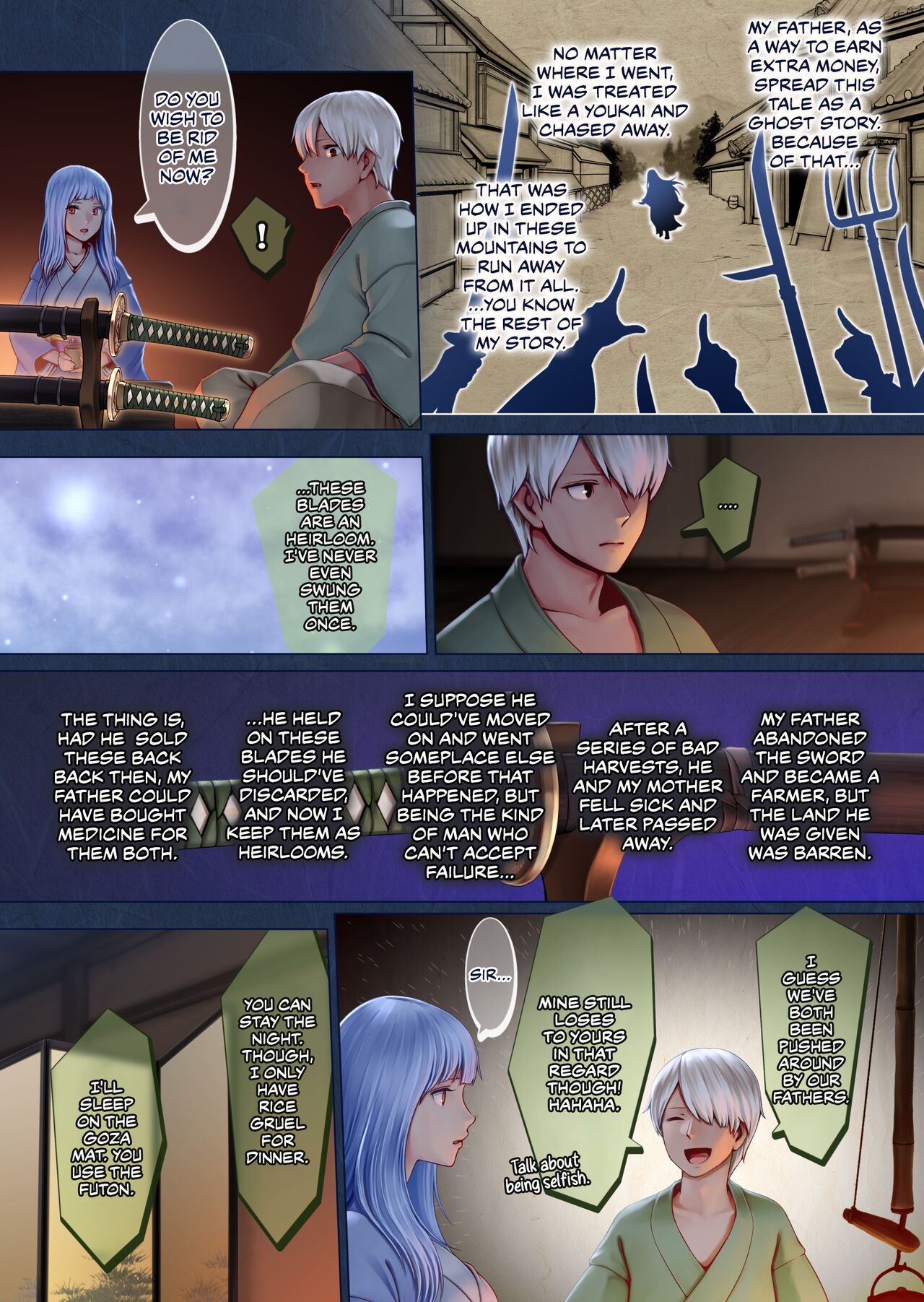 Setsu, the Yuki-onna of the Night ~Warm Her Up Lest She Freeze~ page 9