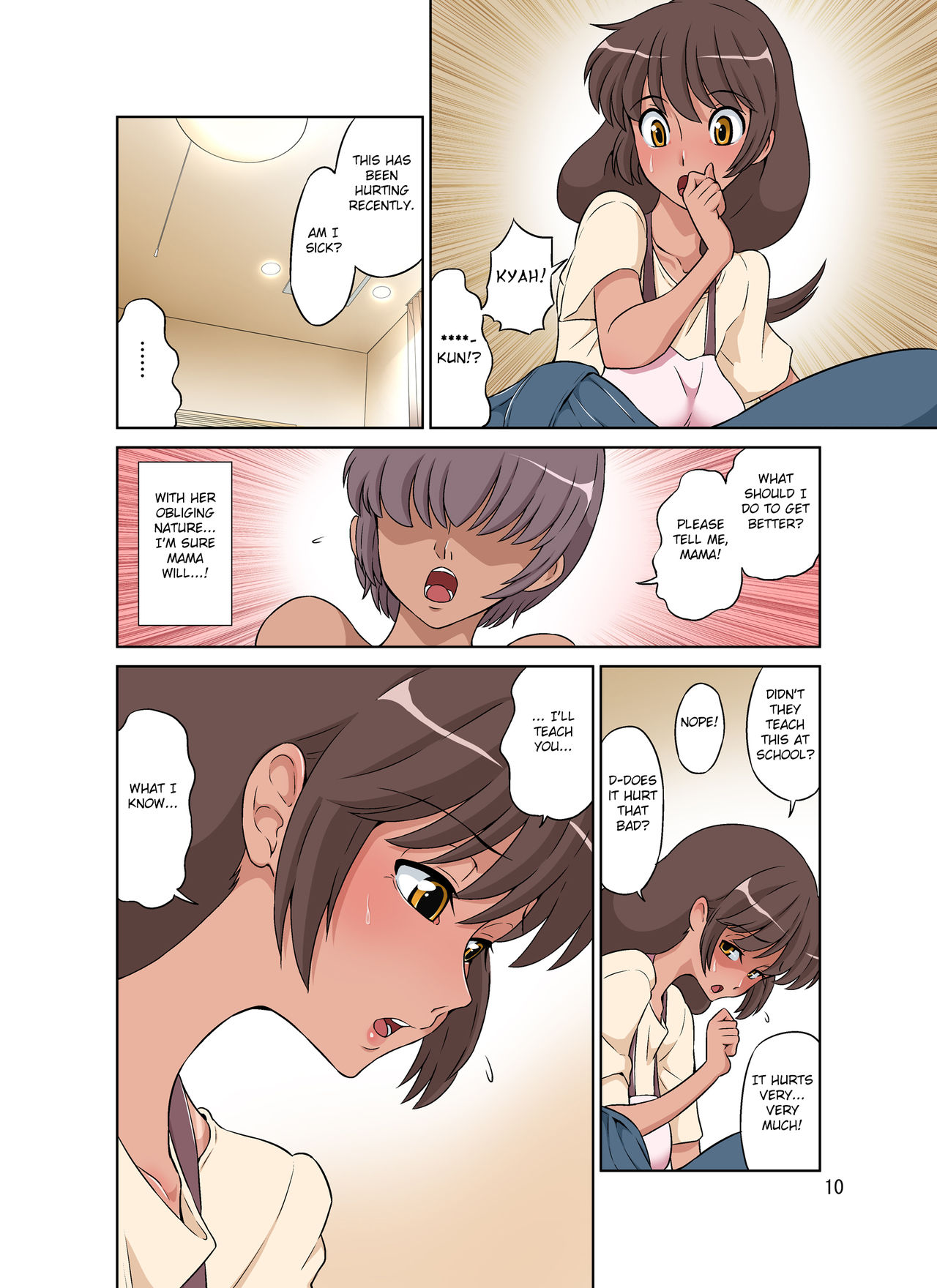 Sewayaki Mama, Musuko ni Hamerareru. page 10