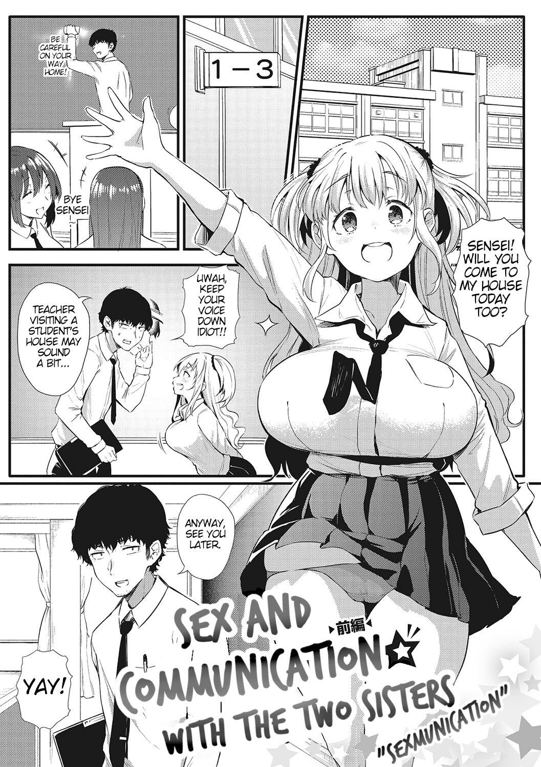 Sex And Communication With The Two Sisters "Sexmunication" page 1