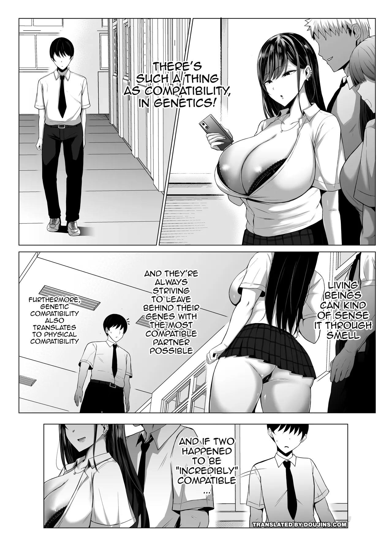 Sex Between A Gal And An Otaku With Amazing Compatibility page 2