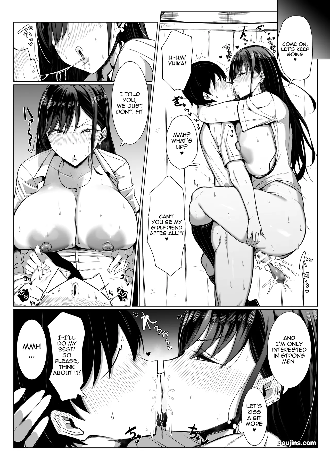 Sex Between A Gal And An Otaku With Amazing Compatibility page 20