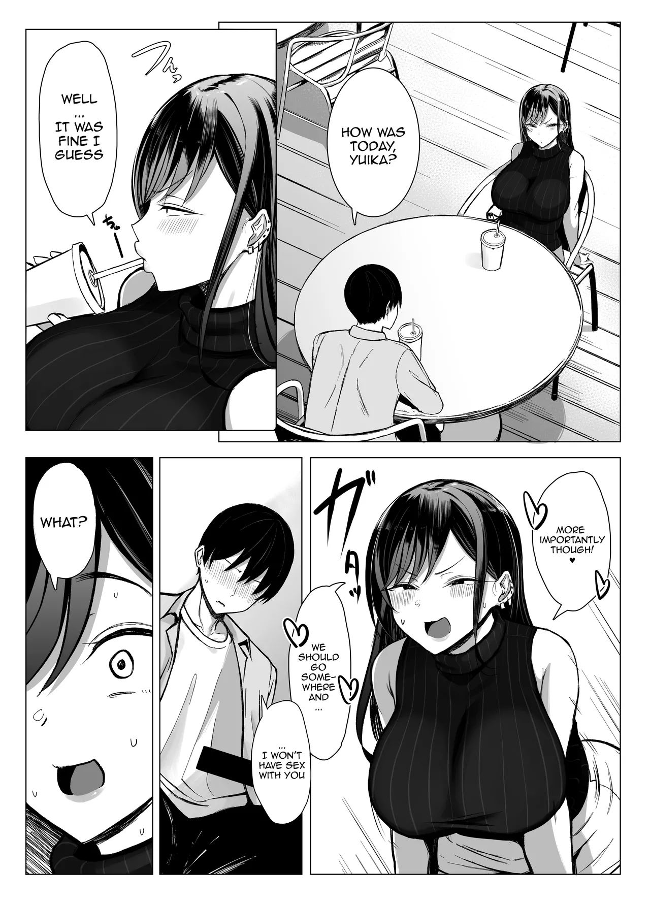 Sex Between A Gal And An Otaku With Amazing Compatibility page 54