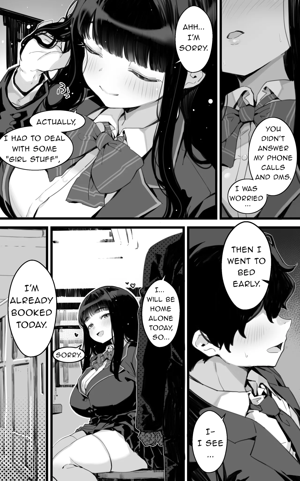 Sex Diary of a Busty JK ~Sensei's Cock Feels Better Than My Boyfriend's After All~ page 15