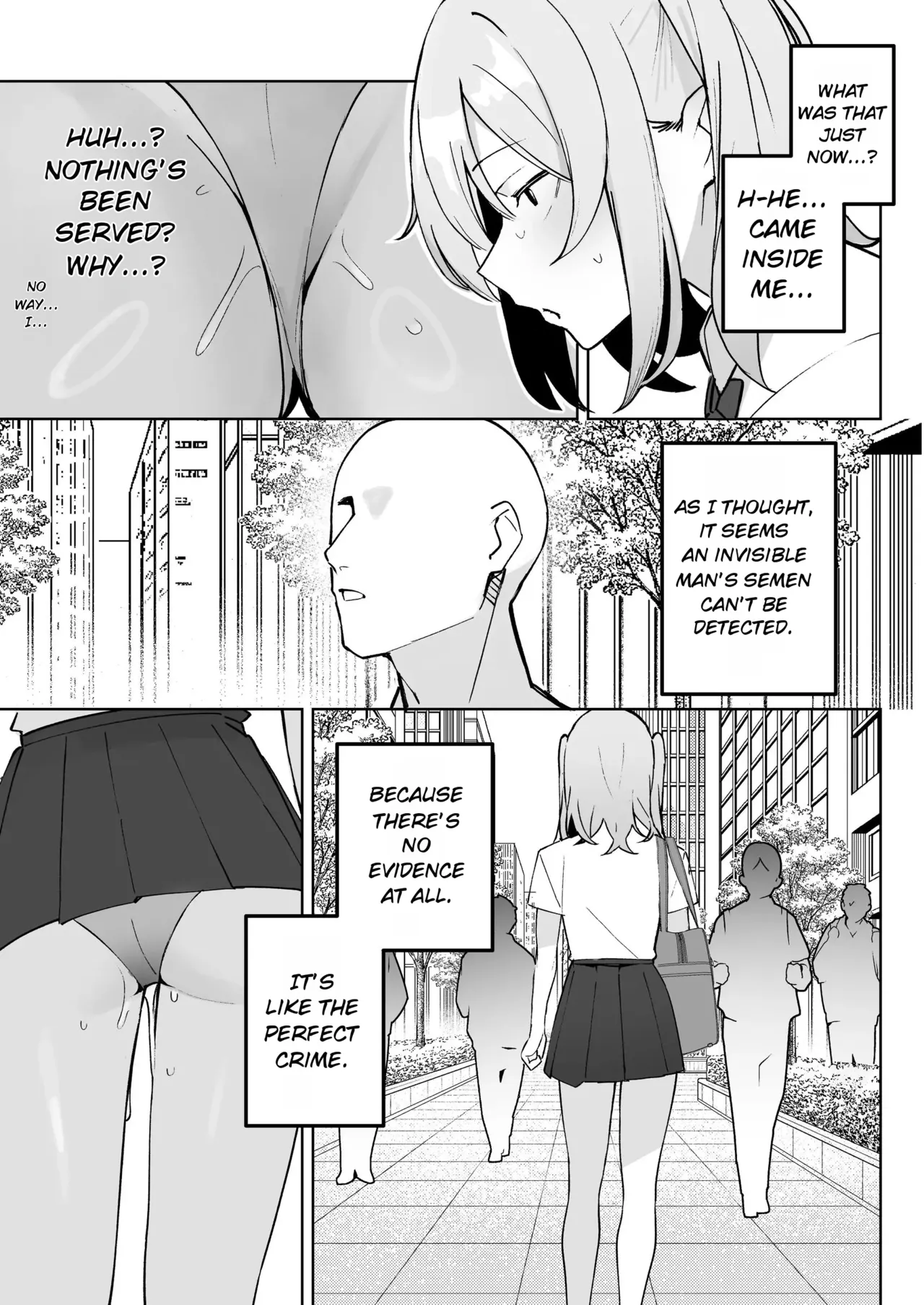 Sex in Solitude: Since I'm Invisible, I Can Cheat on Married Women and Young Girls Without Consequences page 20