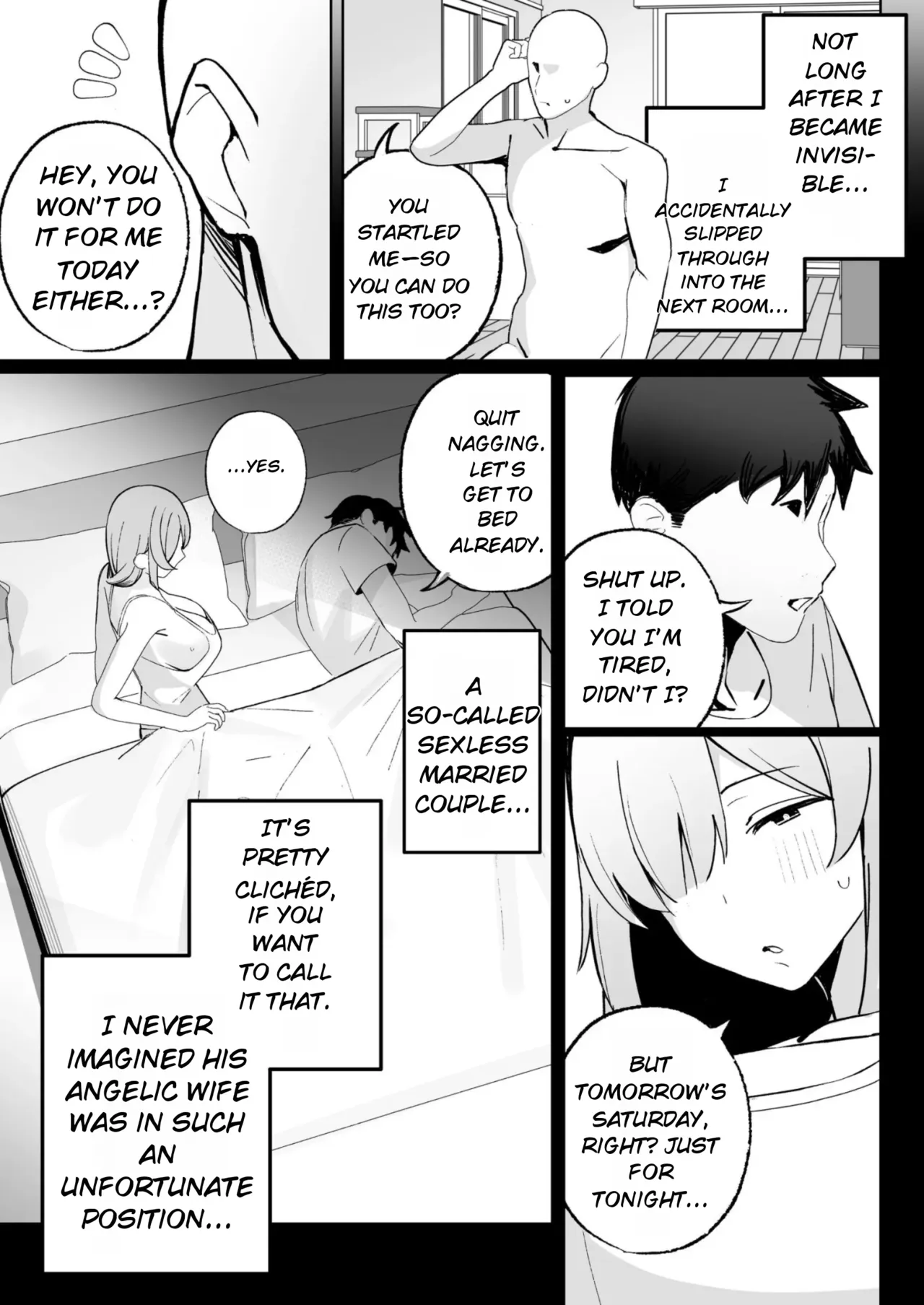 Sex in Solitude: Since I'm Invisible, I Can Cheat on Married Women and Young Girls Without Consequences page 24