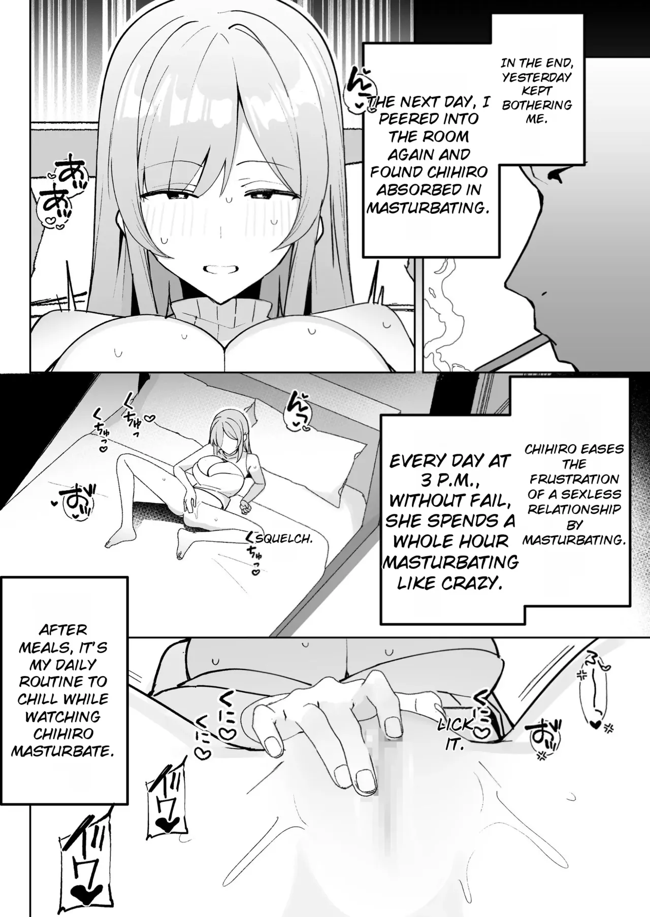 Sex in Solitude: Since I'm Invisible, I Can Cheat on Married Women and Young Girls Without Consequences page 25