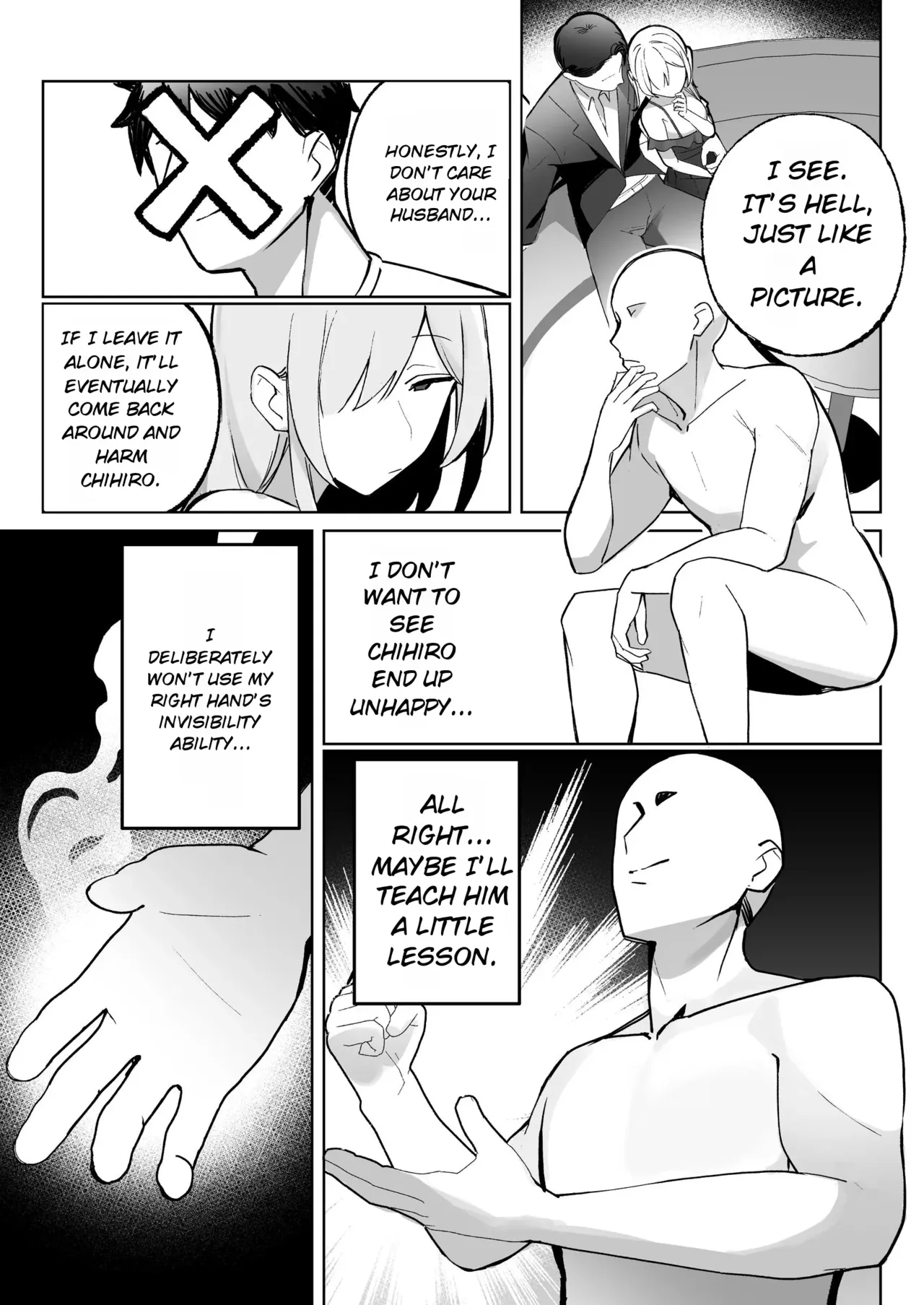 Sex in Solitude: Since I'm Invisible, I Can Cheat on Married Women and Young Girls Without Consequences page 52