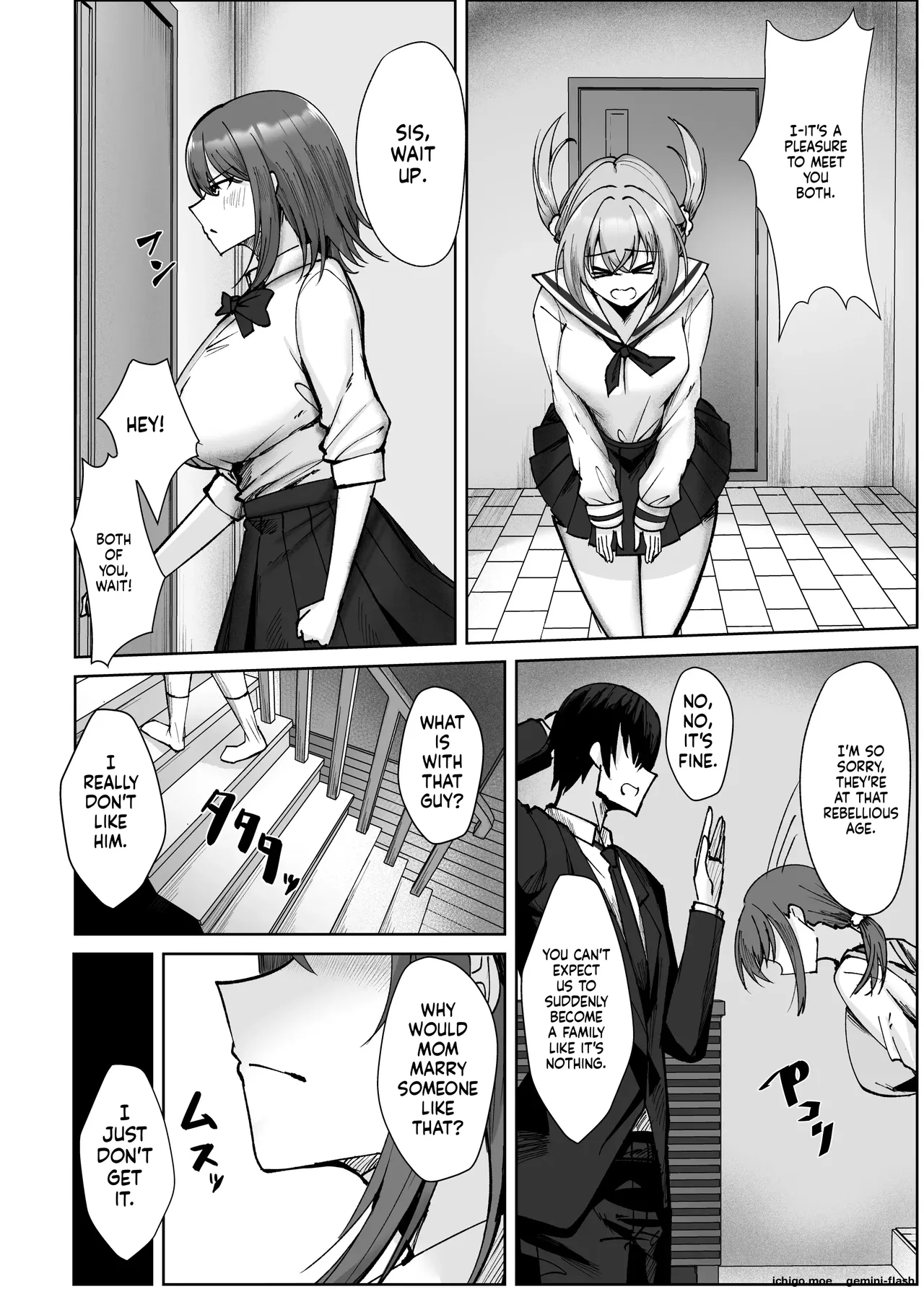 Sex Life with My Hated Stepfather: Nobody Told Me His Dick Was Bigger Than My Boyfriend's! page 3