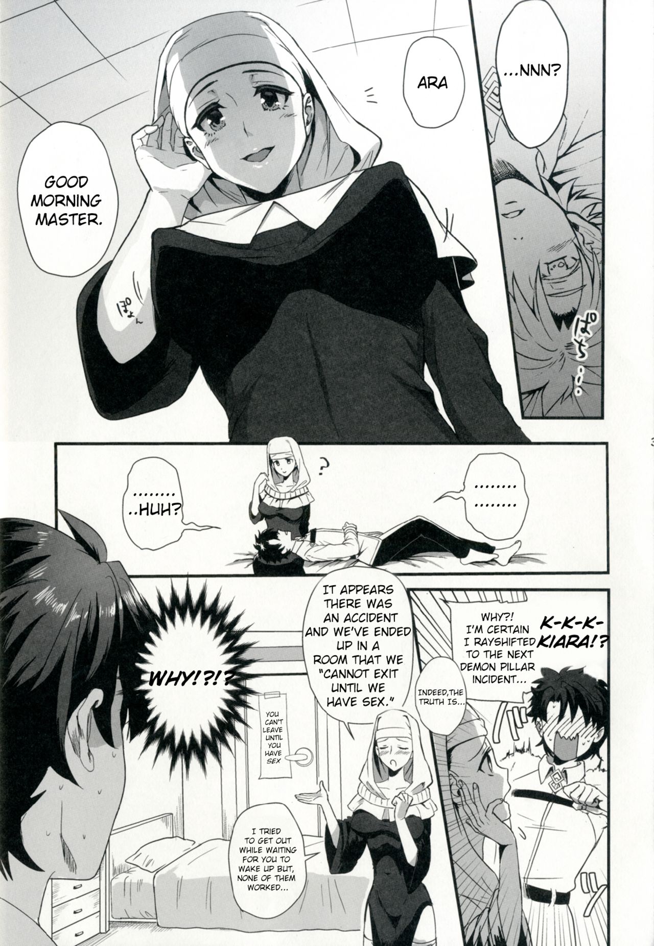 Sex Shinai to Derarenai Heya ni Rayshift Shite Kairaku Ochi Saserarete Shimatta Ore page 3