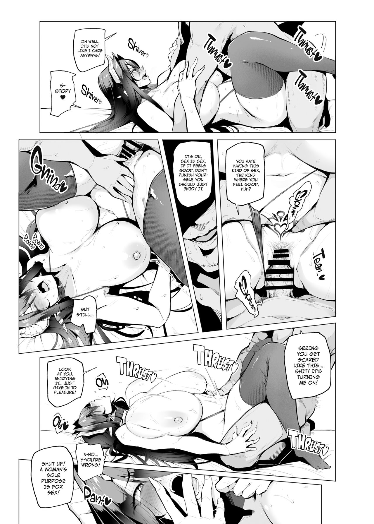 Sex slave Gacha III - Strong women have no human rights page 15