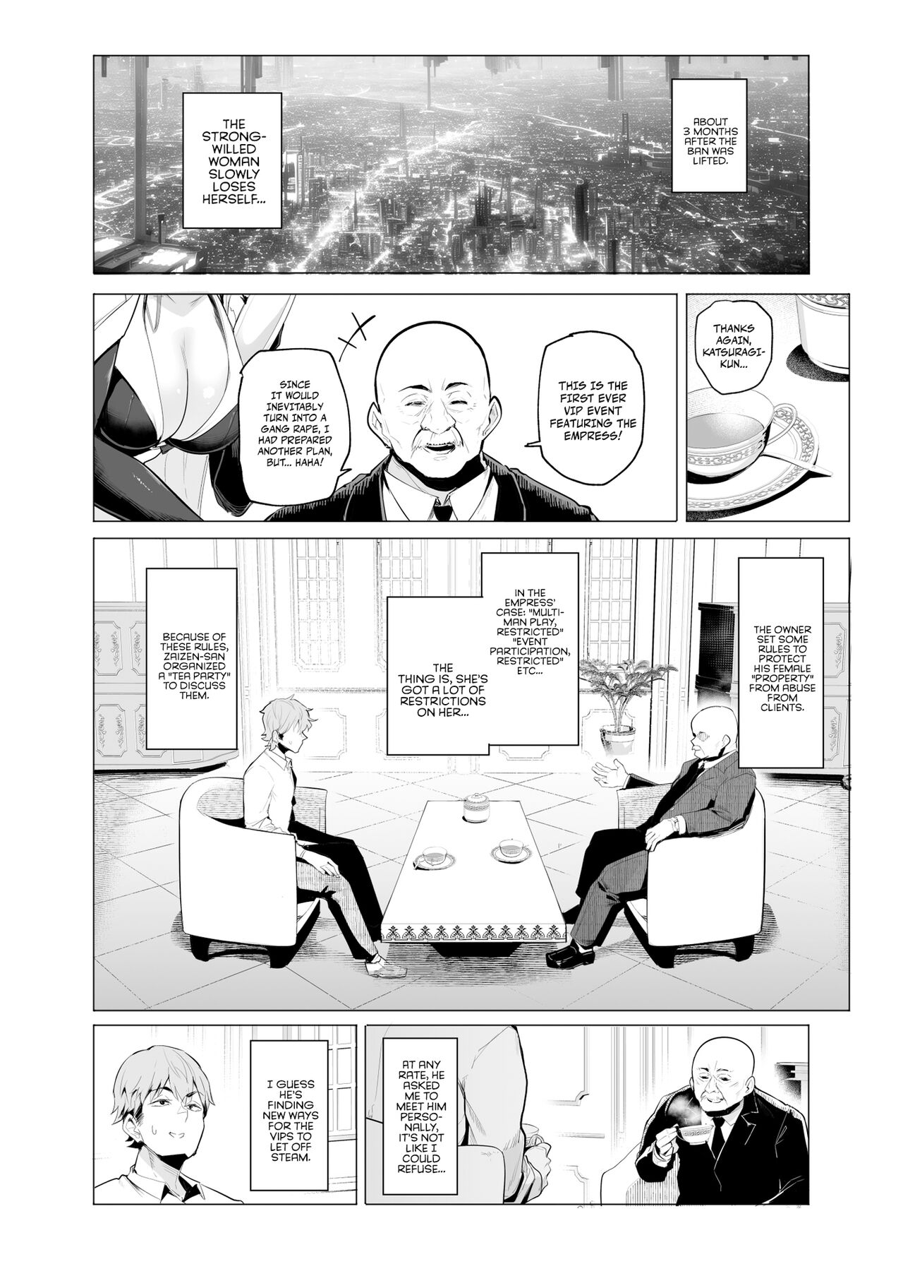 Sex slave Gacha III - Strong women have no human rights page 6