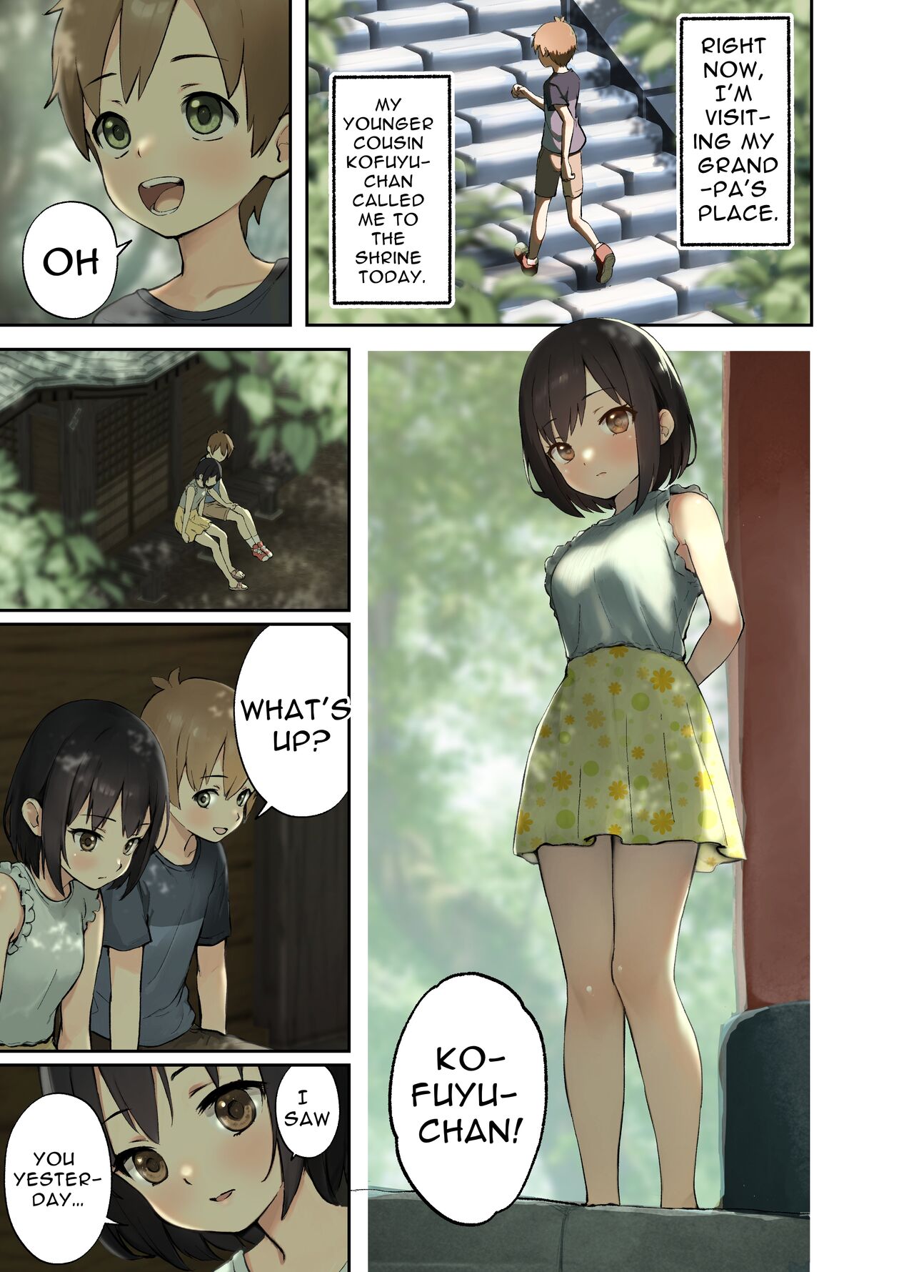 Sex with a Rural Relative ~Kofuyu~ page 2