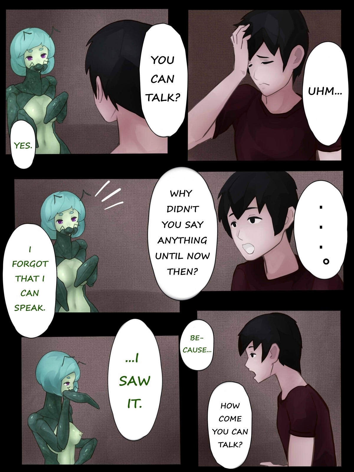 Sex with Mantis Girl -Report of Humanizer Virus Infection- page 18