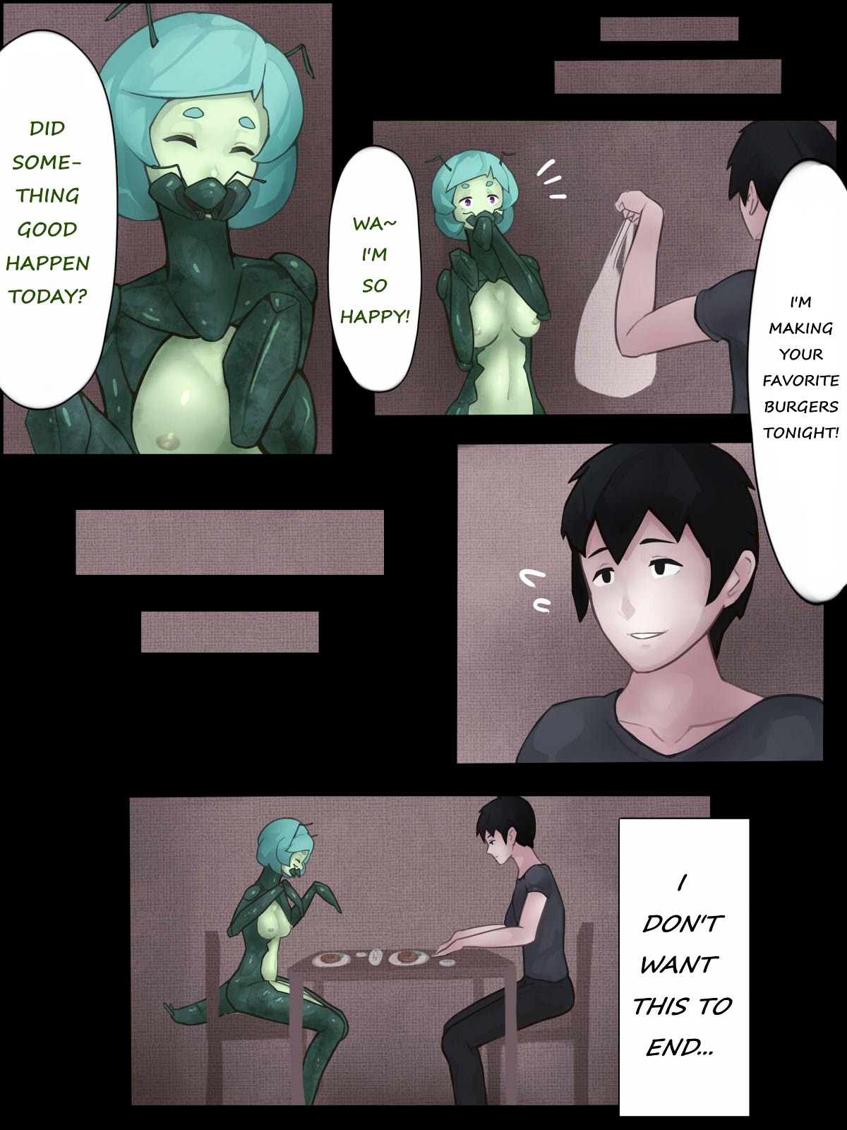 Sex with Mantis Girl -Report of Humanizer Virus Infection- page 26