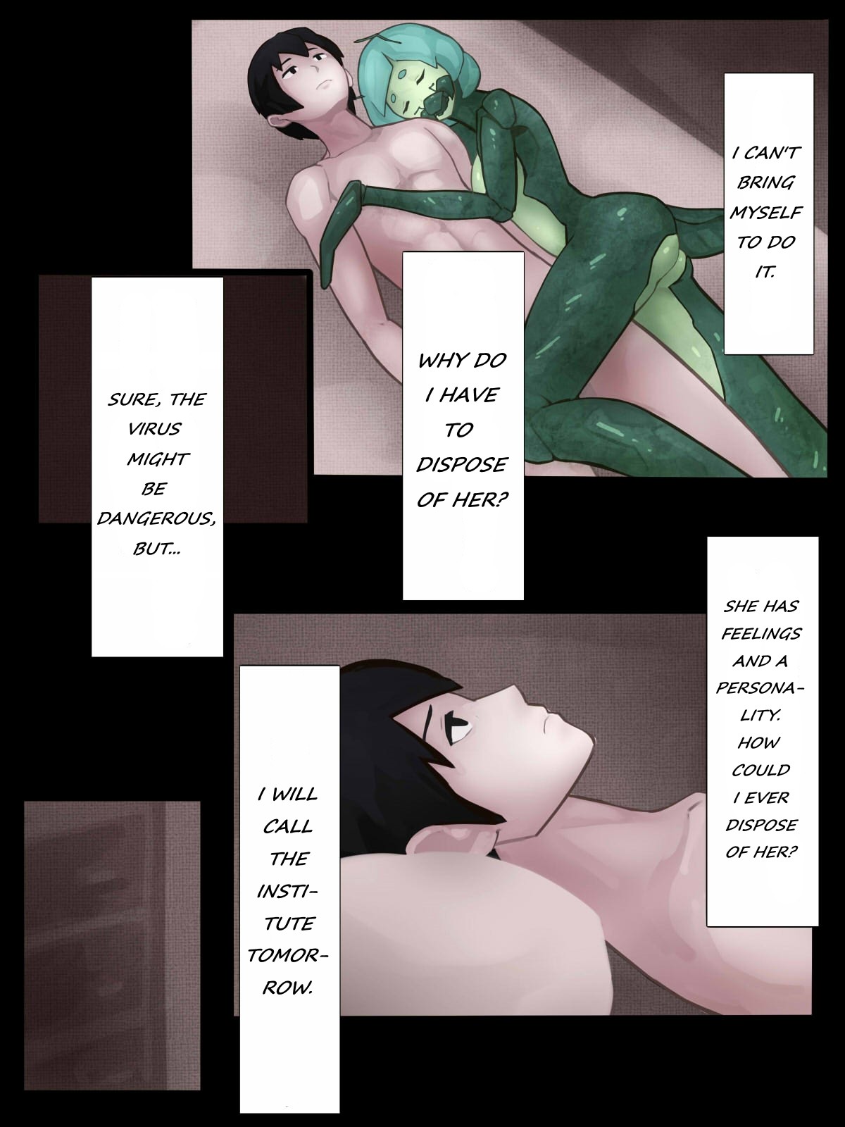 Sex with Mantis Girl -Report of Humanizer Virus Infection- page 29