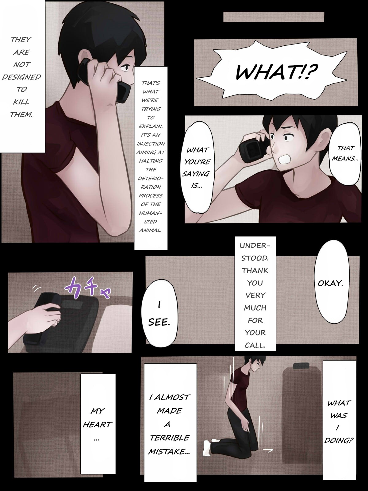 Sex with Mantis Girl -Report of Humanizer Virus Infection- page 30