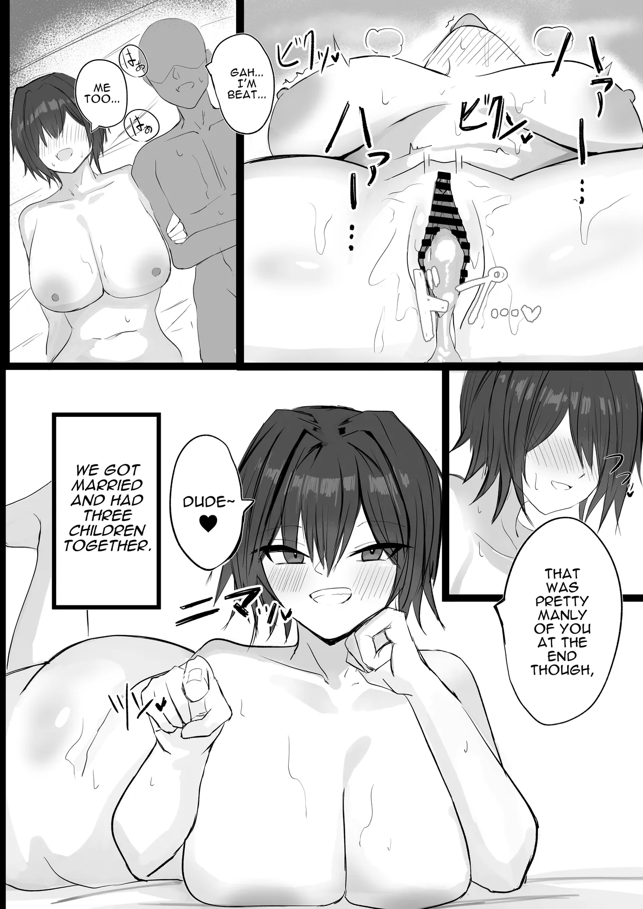 Sex With My J-cup Bust Friend Who I Used To Think Was A Guy page 34